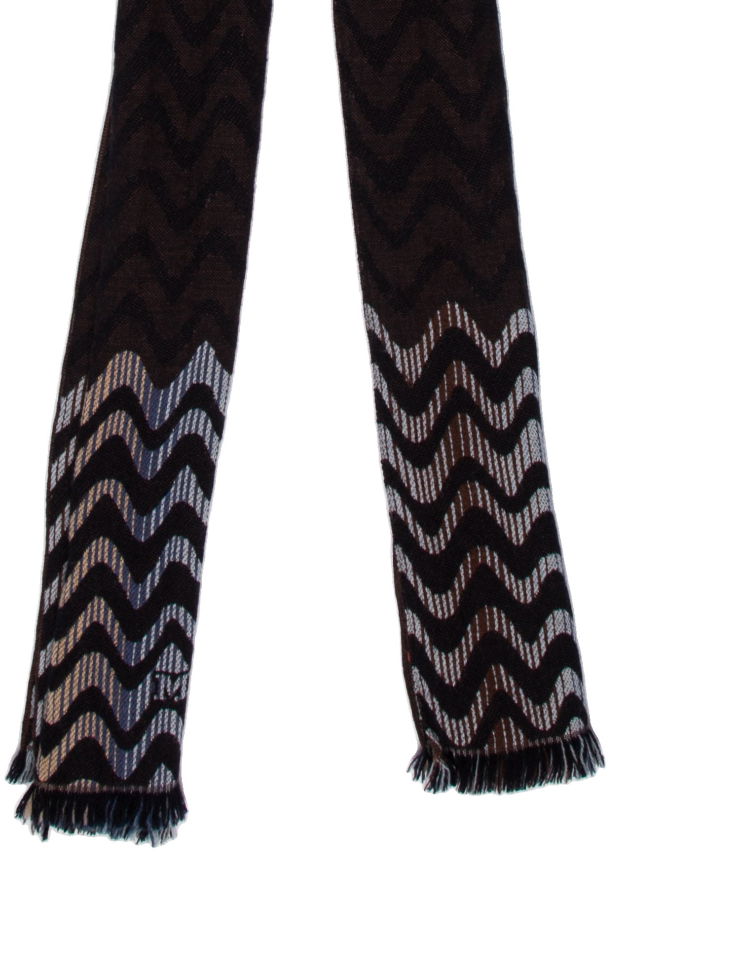 Missoni Wool Animal Print Scarf