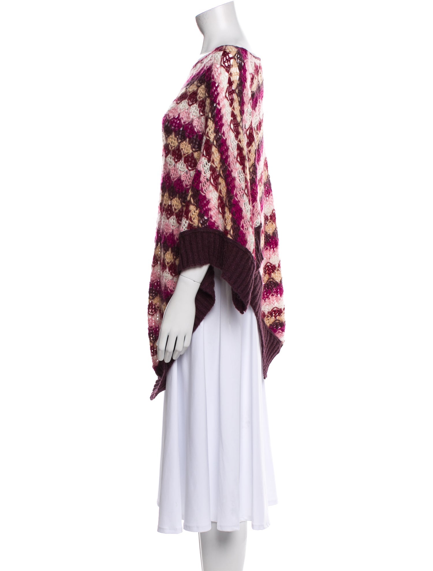 Missoni Striped Scoop Neck Sweater