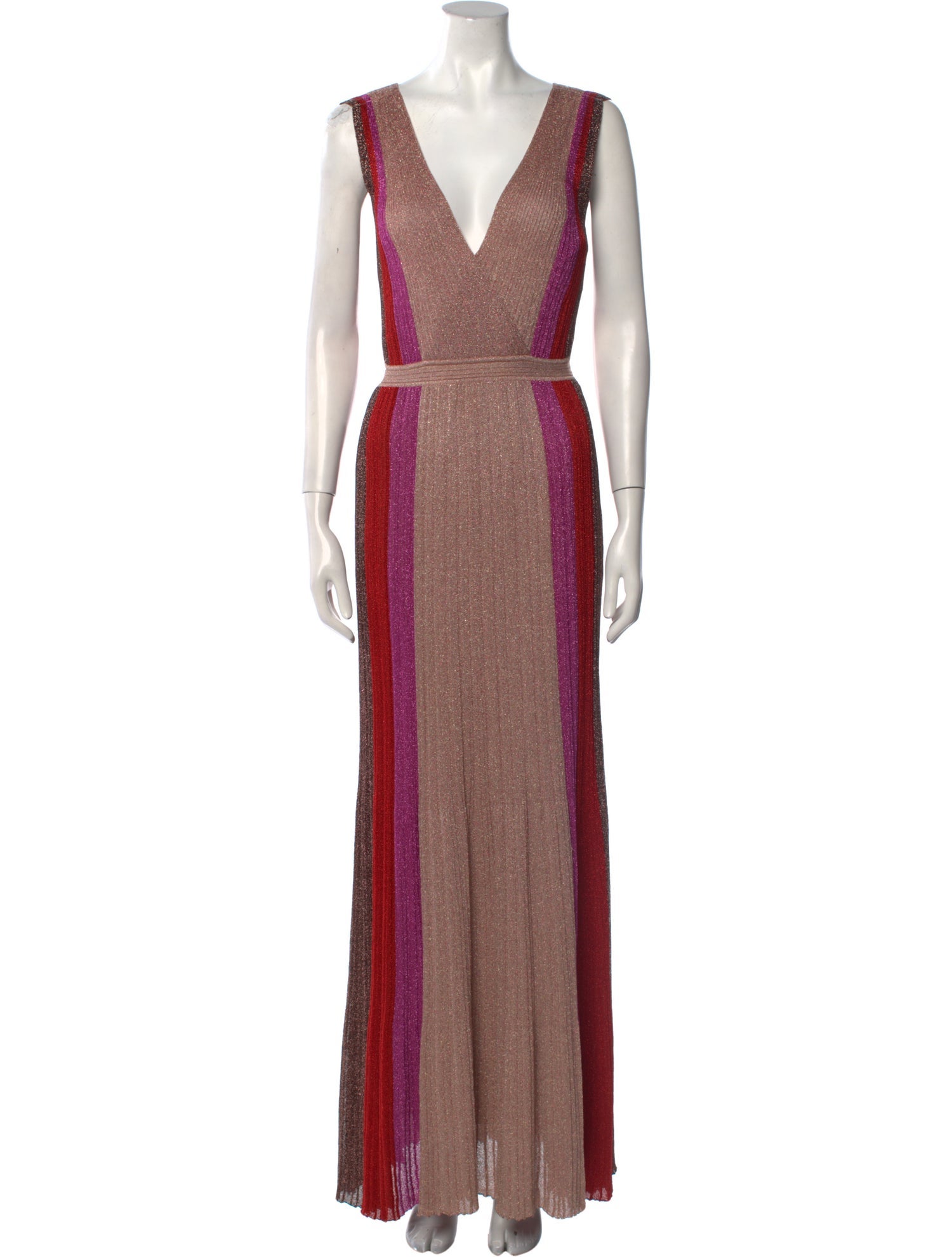 Missoni Colorblock Pattern Long Dress w/ Tags