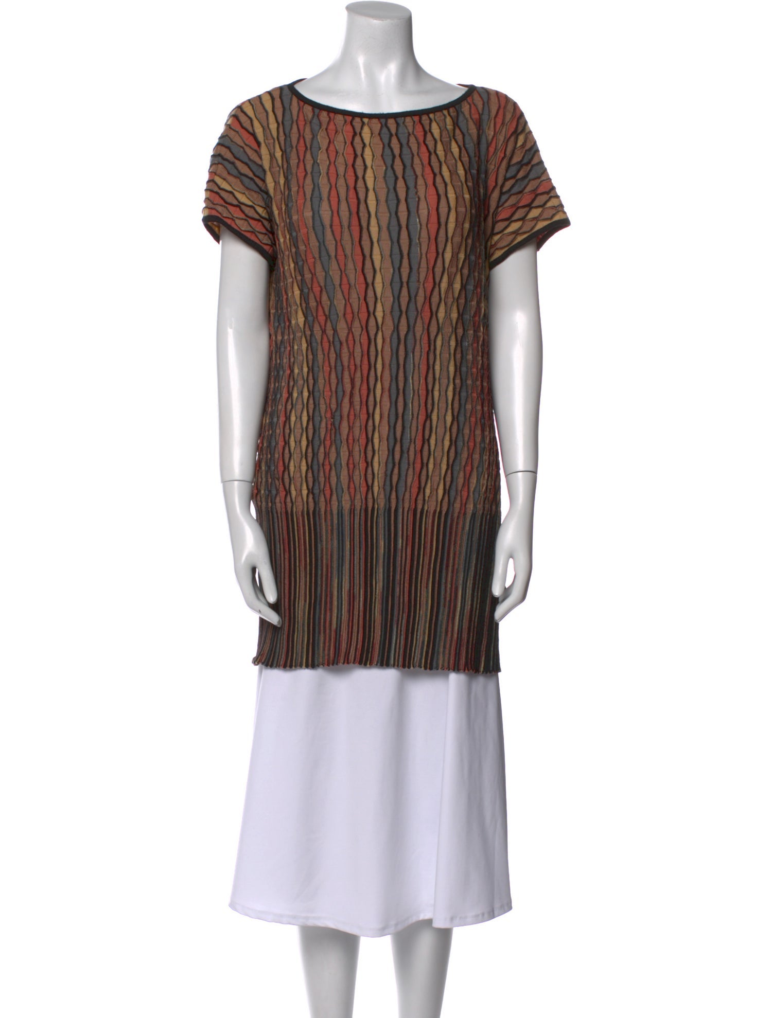 Missoni Merino Wool Striped Tunic