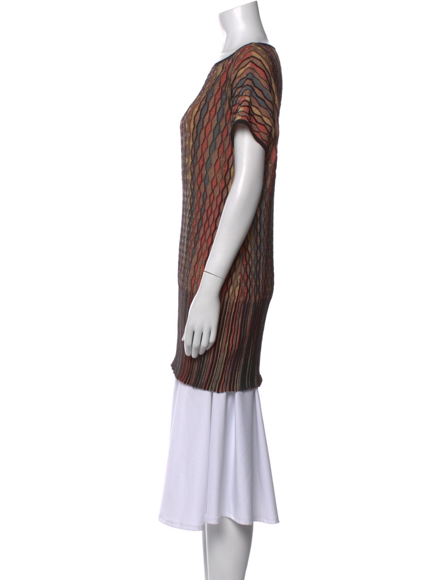 Missoni Merino Wool Striped Tunic