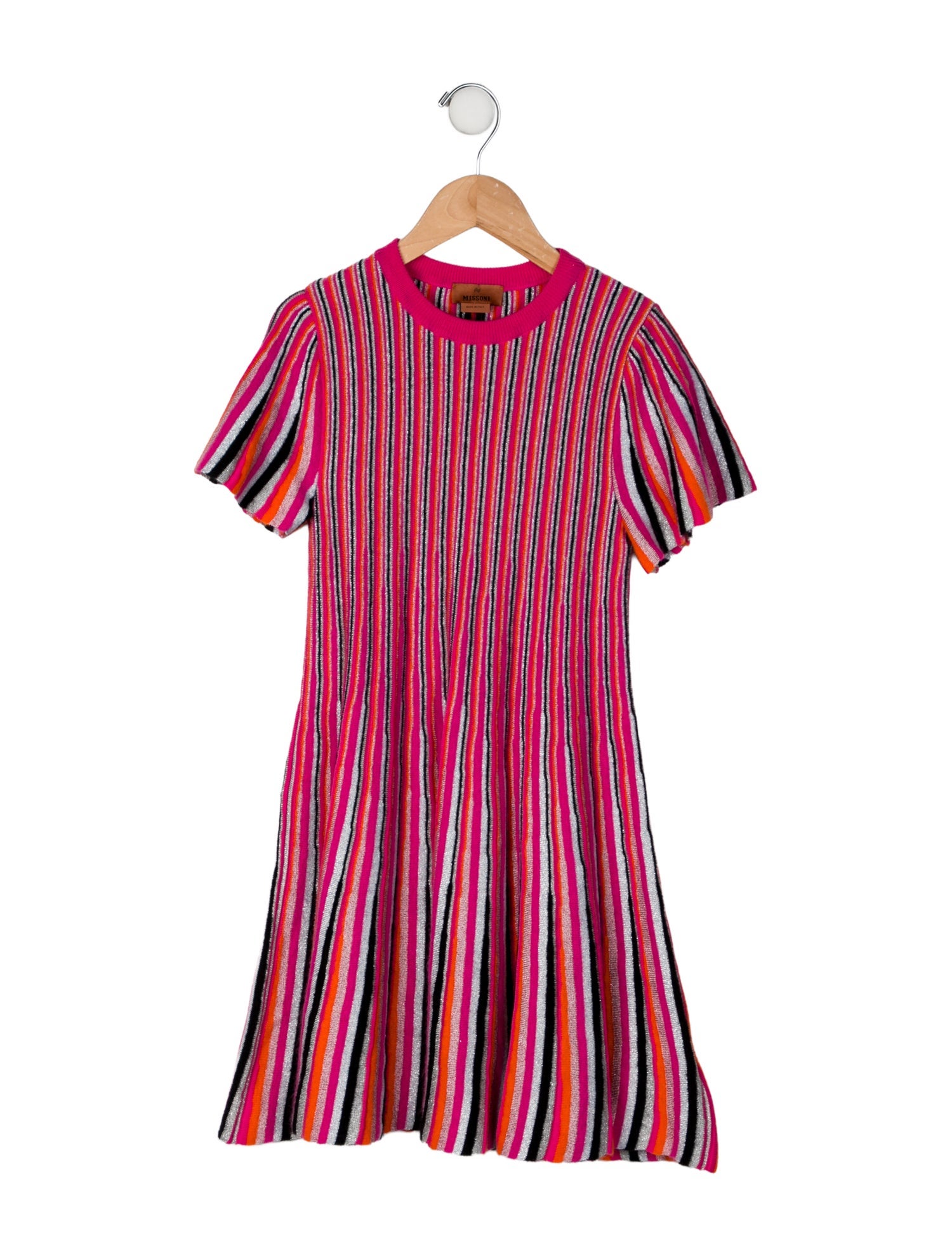 Missoni Short Sleeve Long Dress