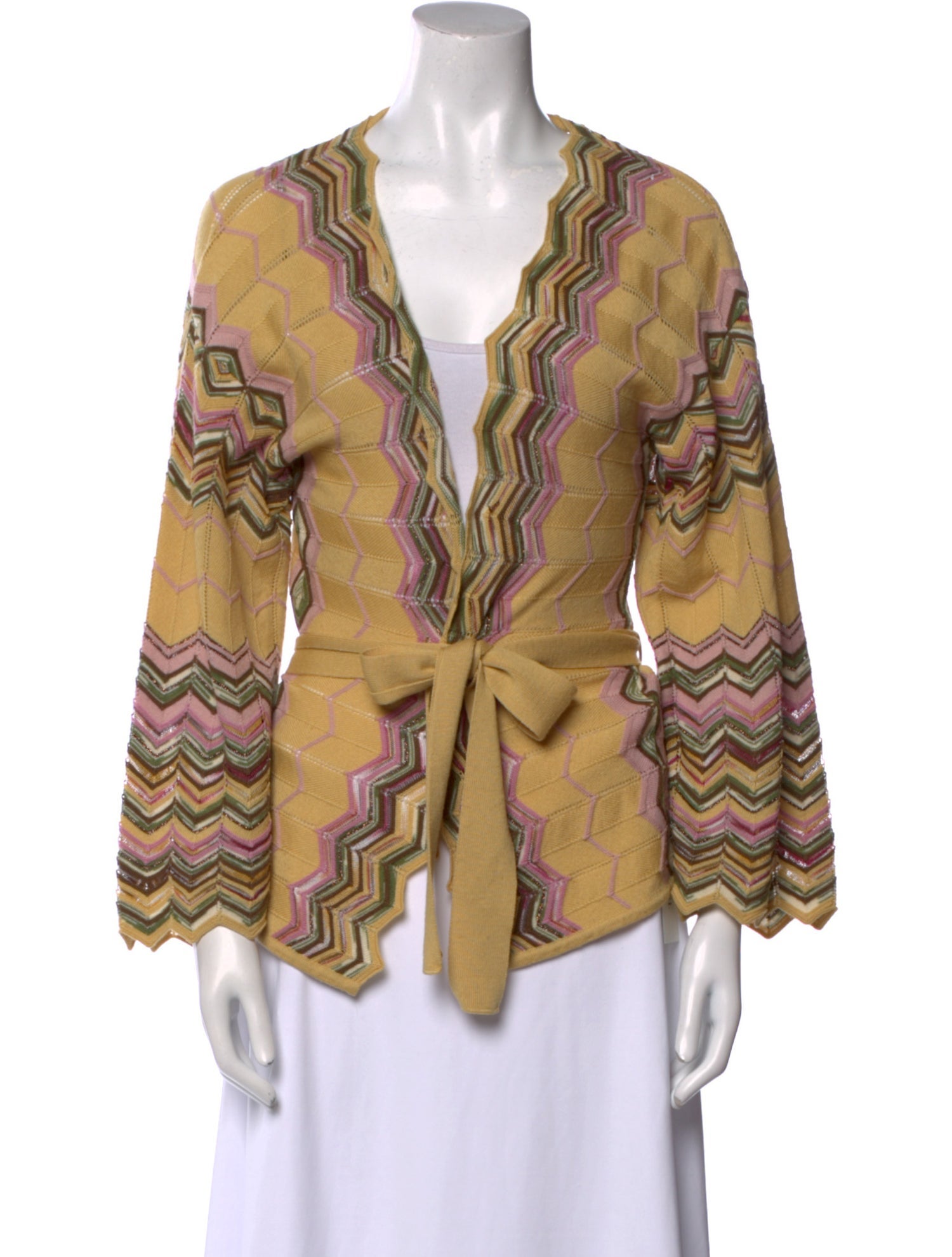 M Missoni Wool Striped Sweater