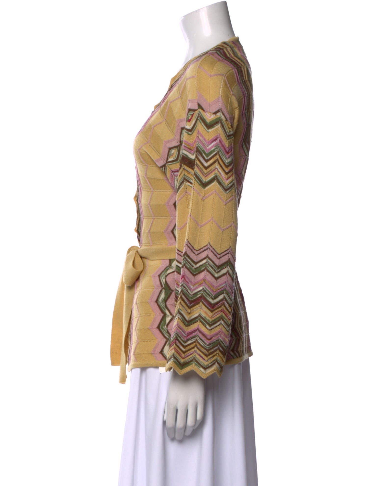 M Missoni Wool Striped Sweater