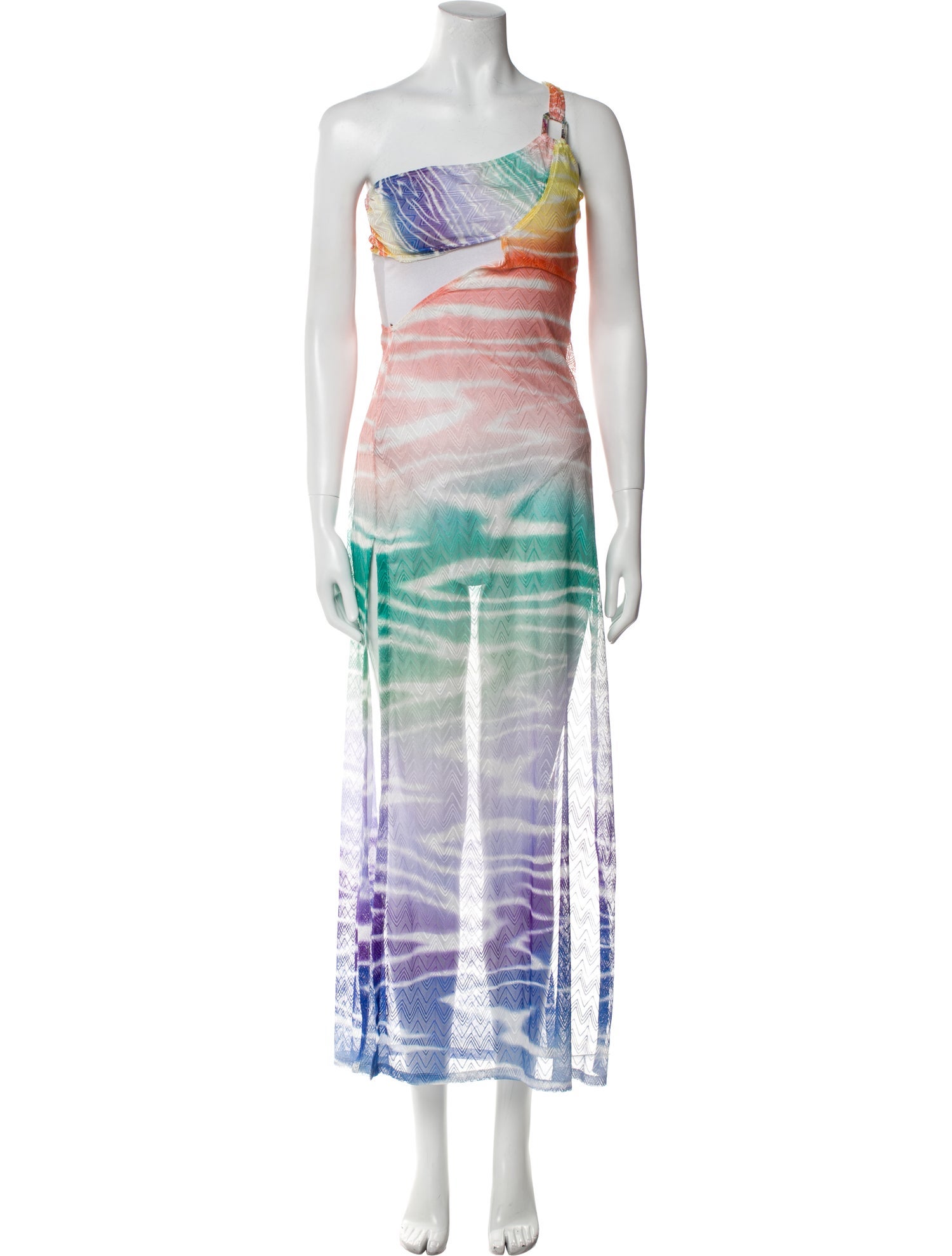 Missoni Tie-Dye Print Long Dress