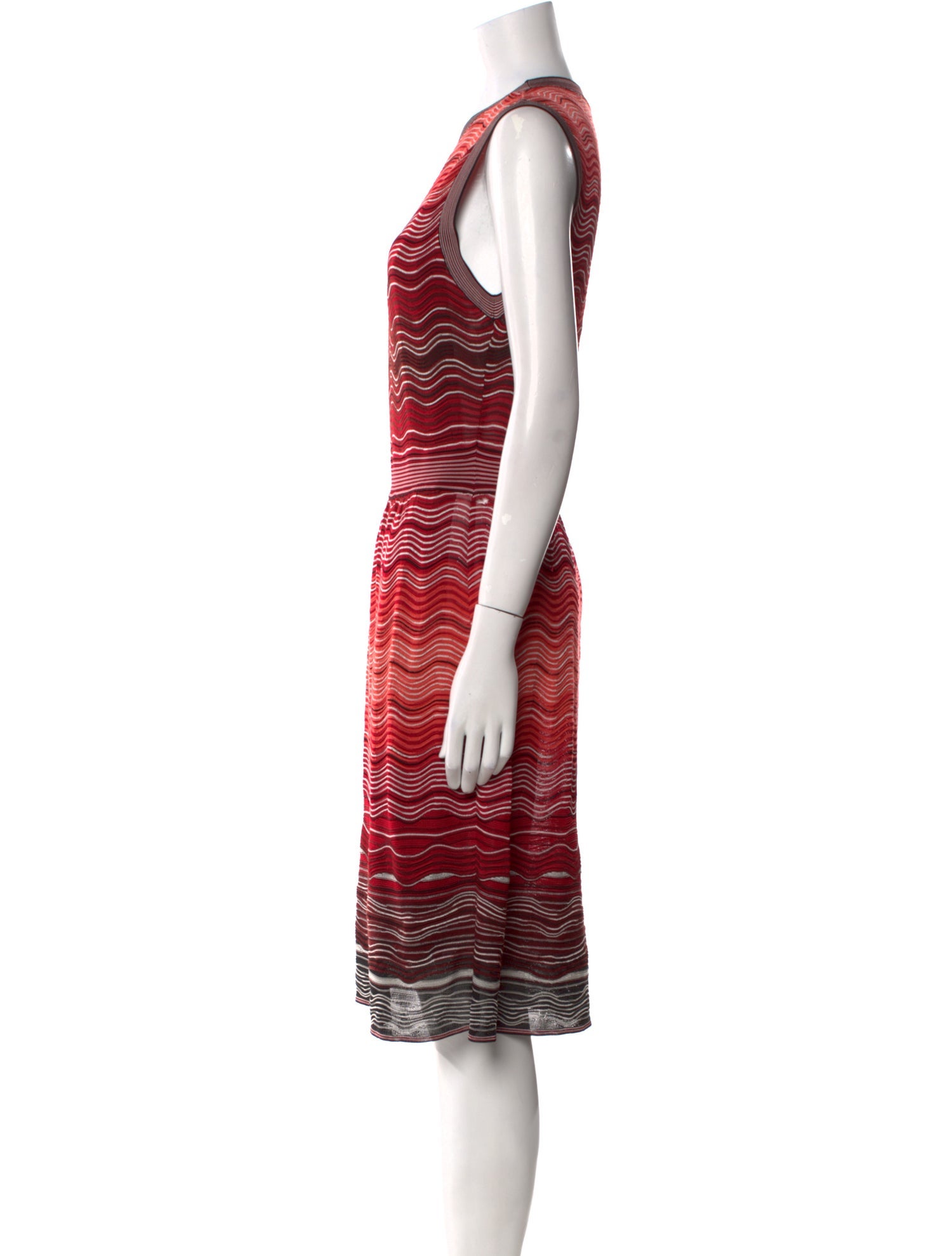 Missoni Striped Knee-Length Dress