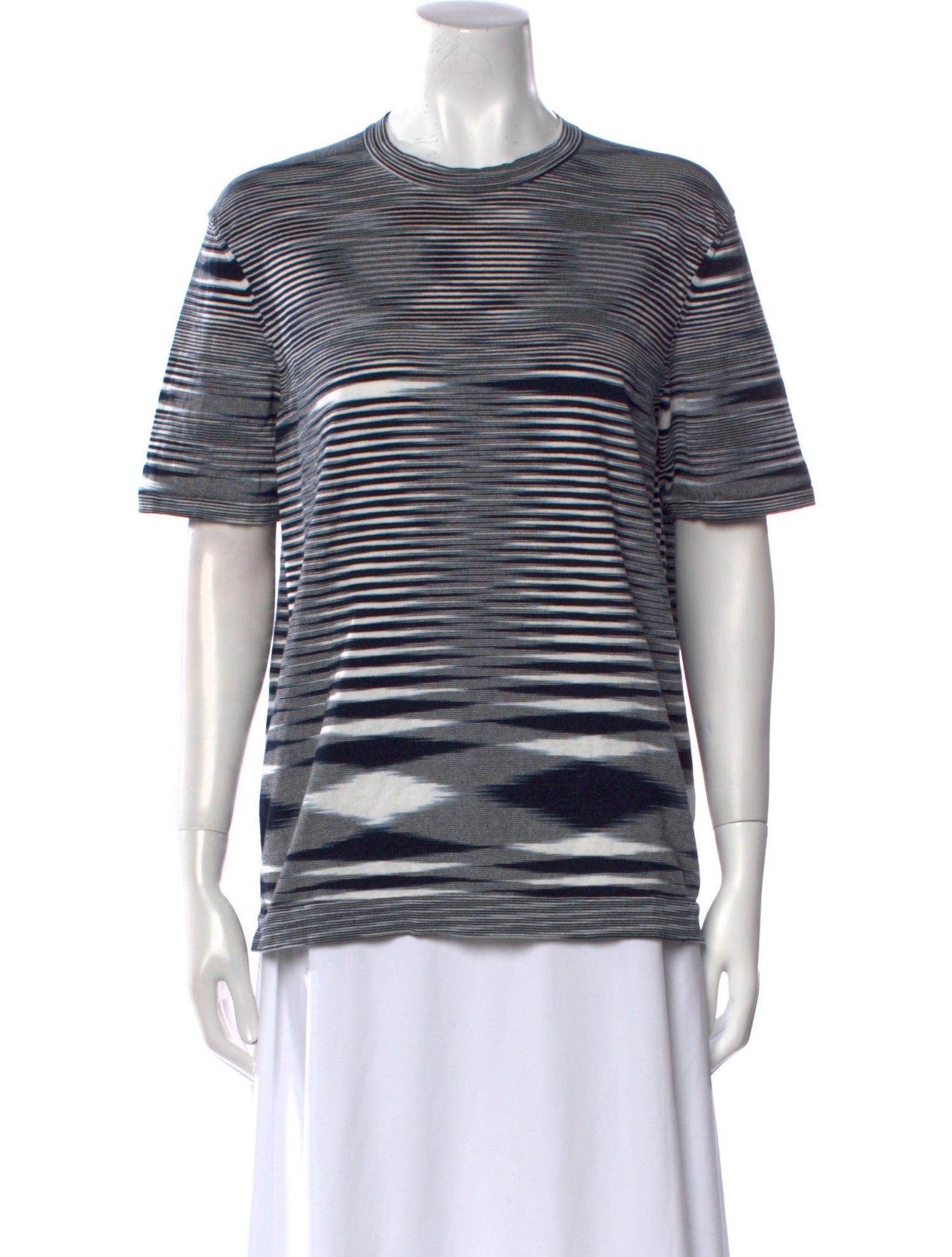 Missoni Striped Crew Neck T-Shirt
