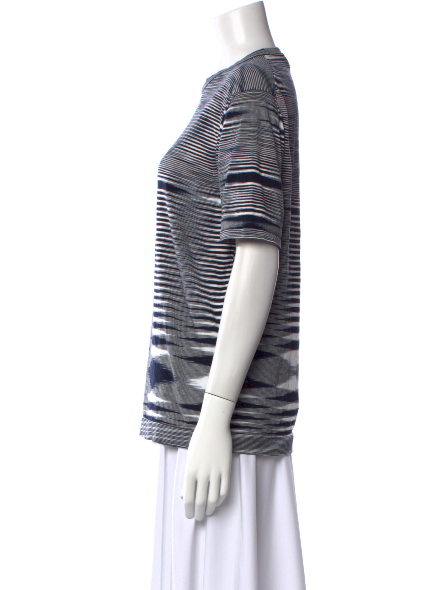 Missoni Striped Crew Neck T-Shirt