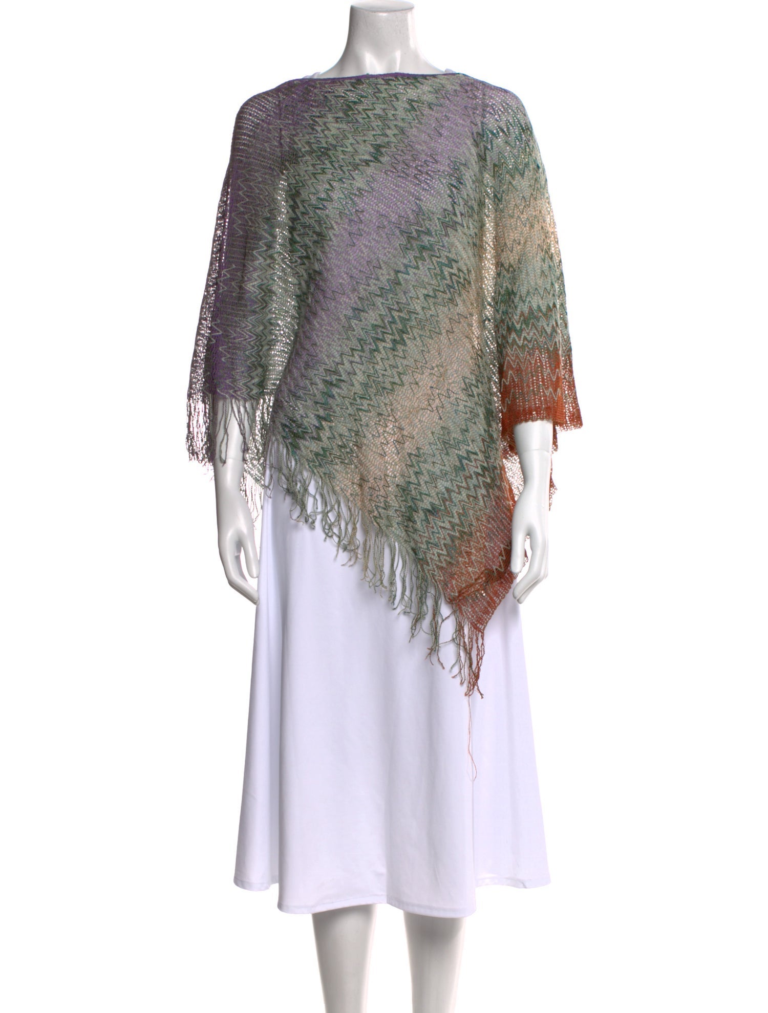 Missoni Printed Bateau Neckline Sweater