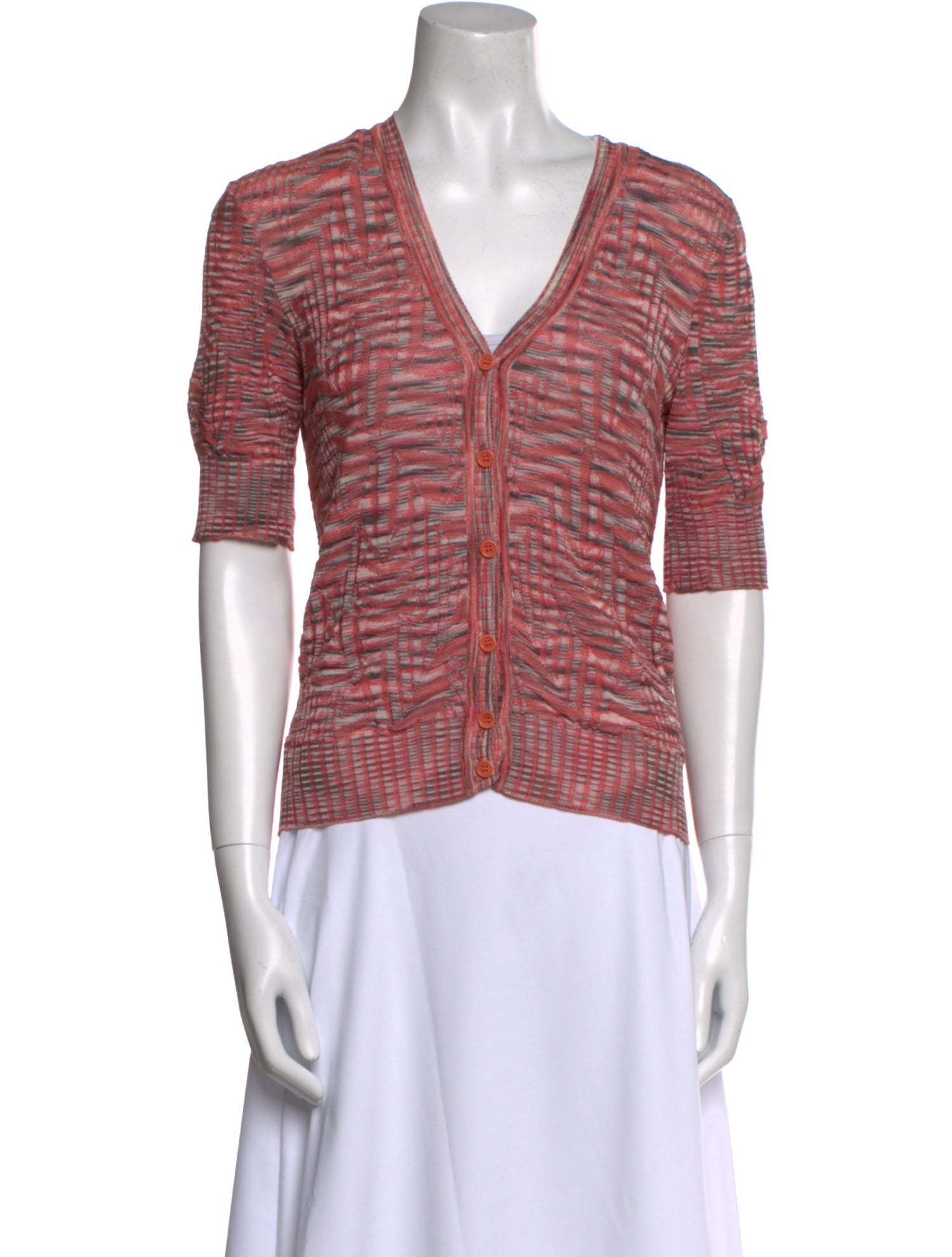 Missoni Striped V-Neck Sweater