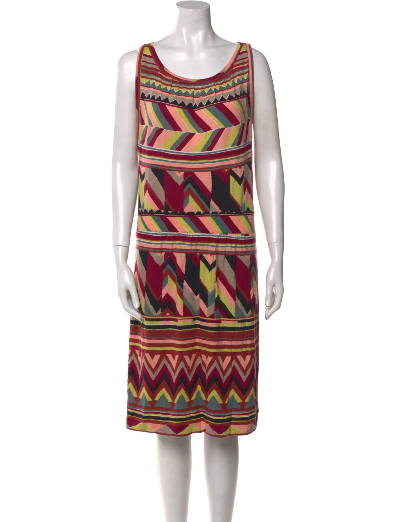 Missoni Printed Knee-Length Dress