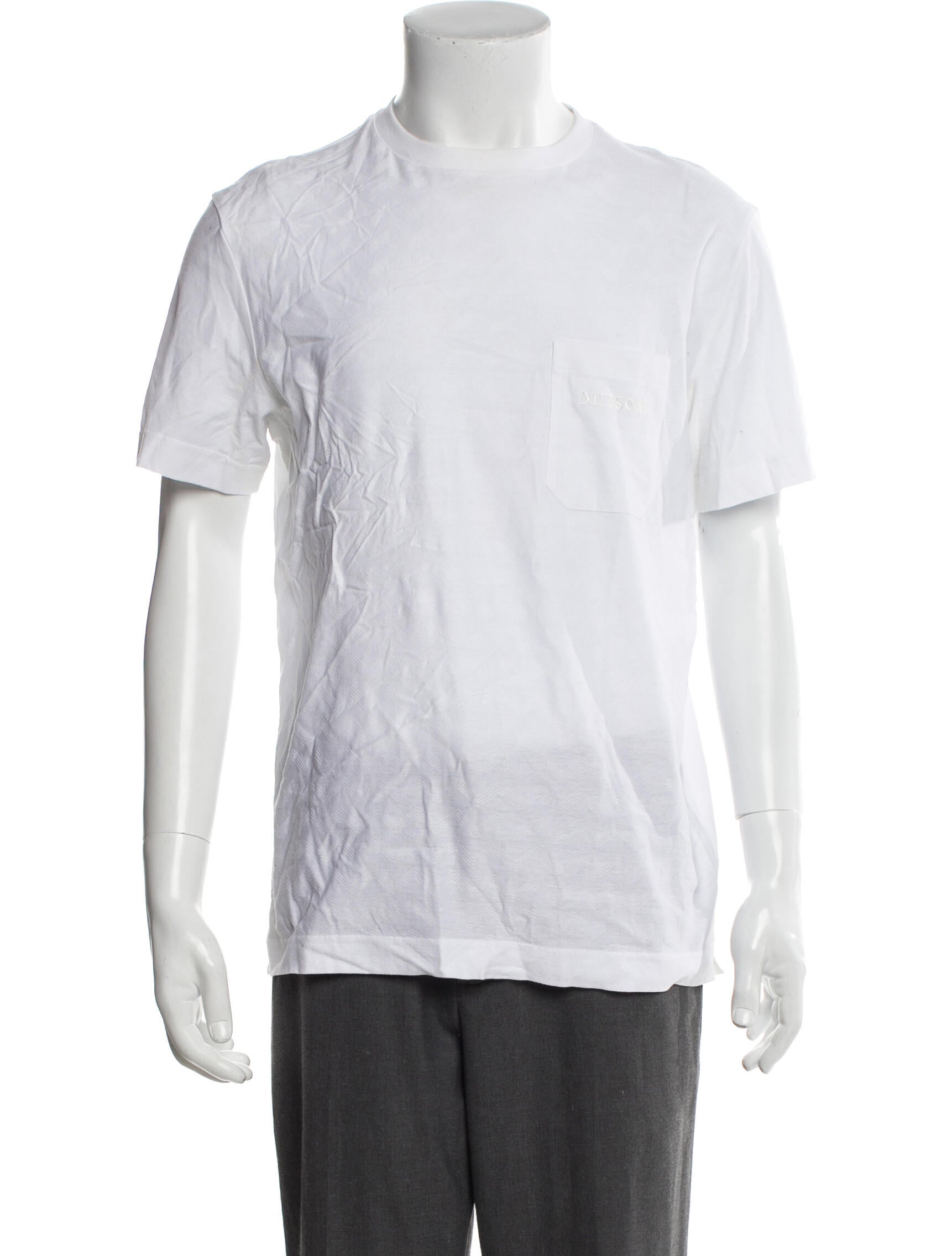 Missoni Crew Neck Short Sleeve T-Shirt