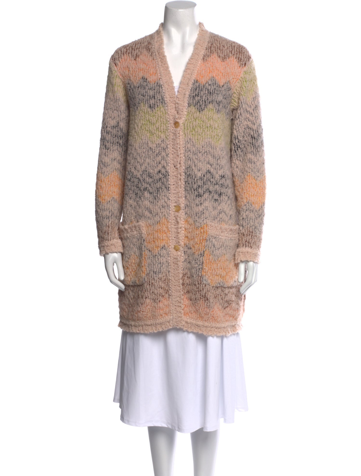 Missoni Printed V-Neck Sweater