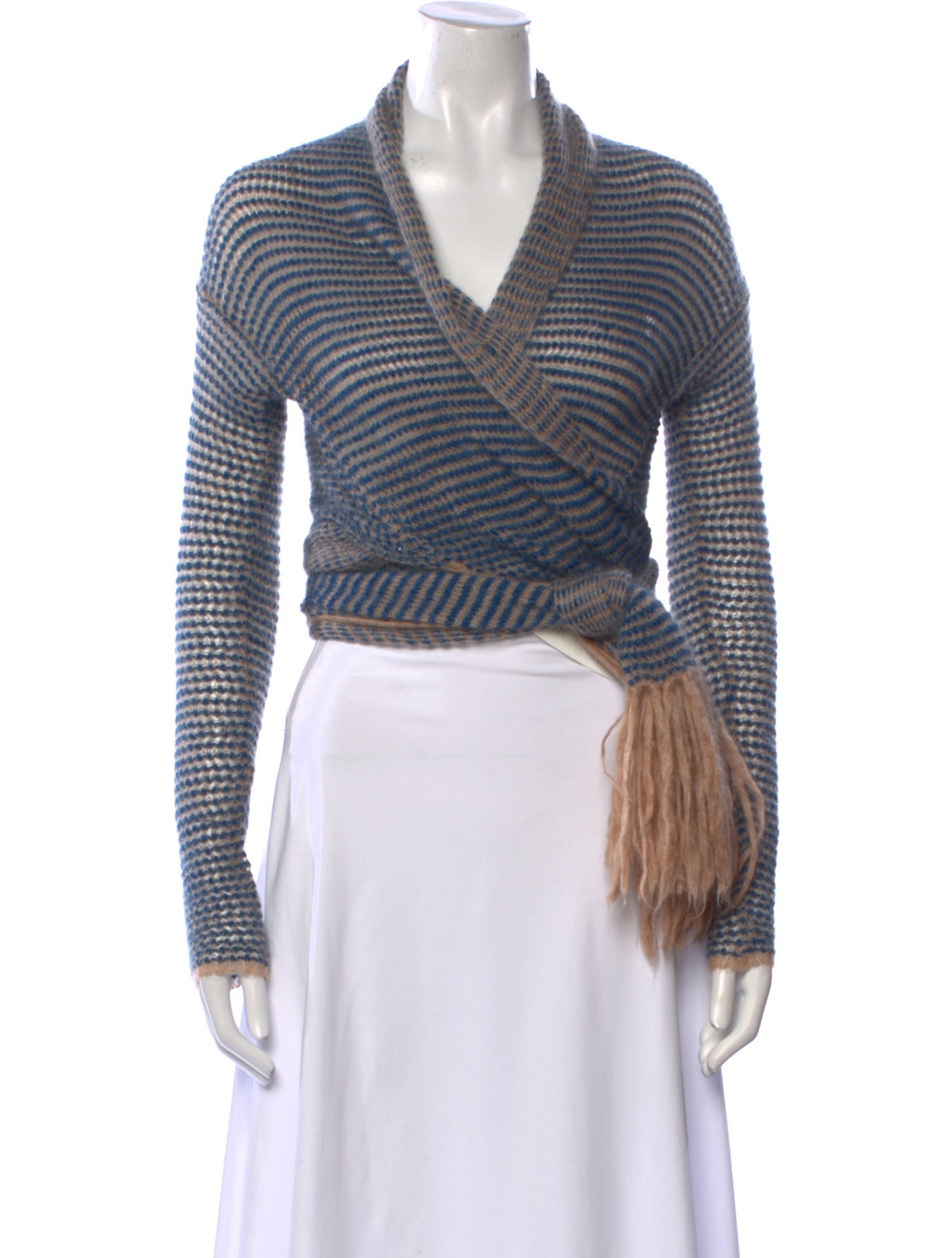 Missoni Striped V-Neck Sweater