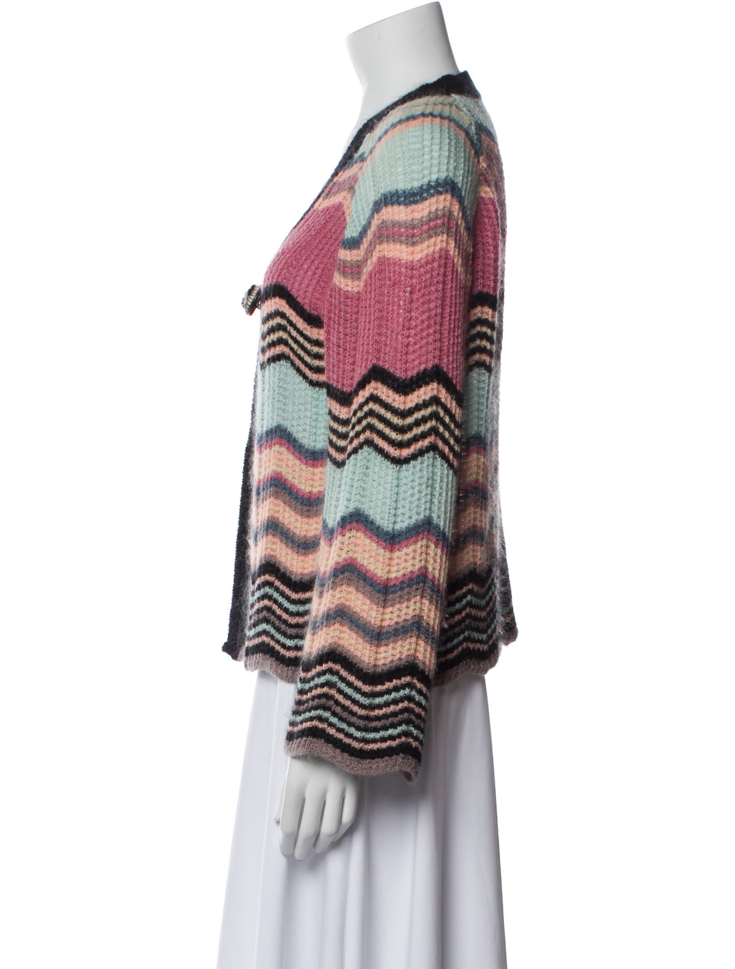 Missoni Striped V-Neck Sweater