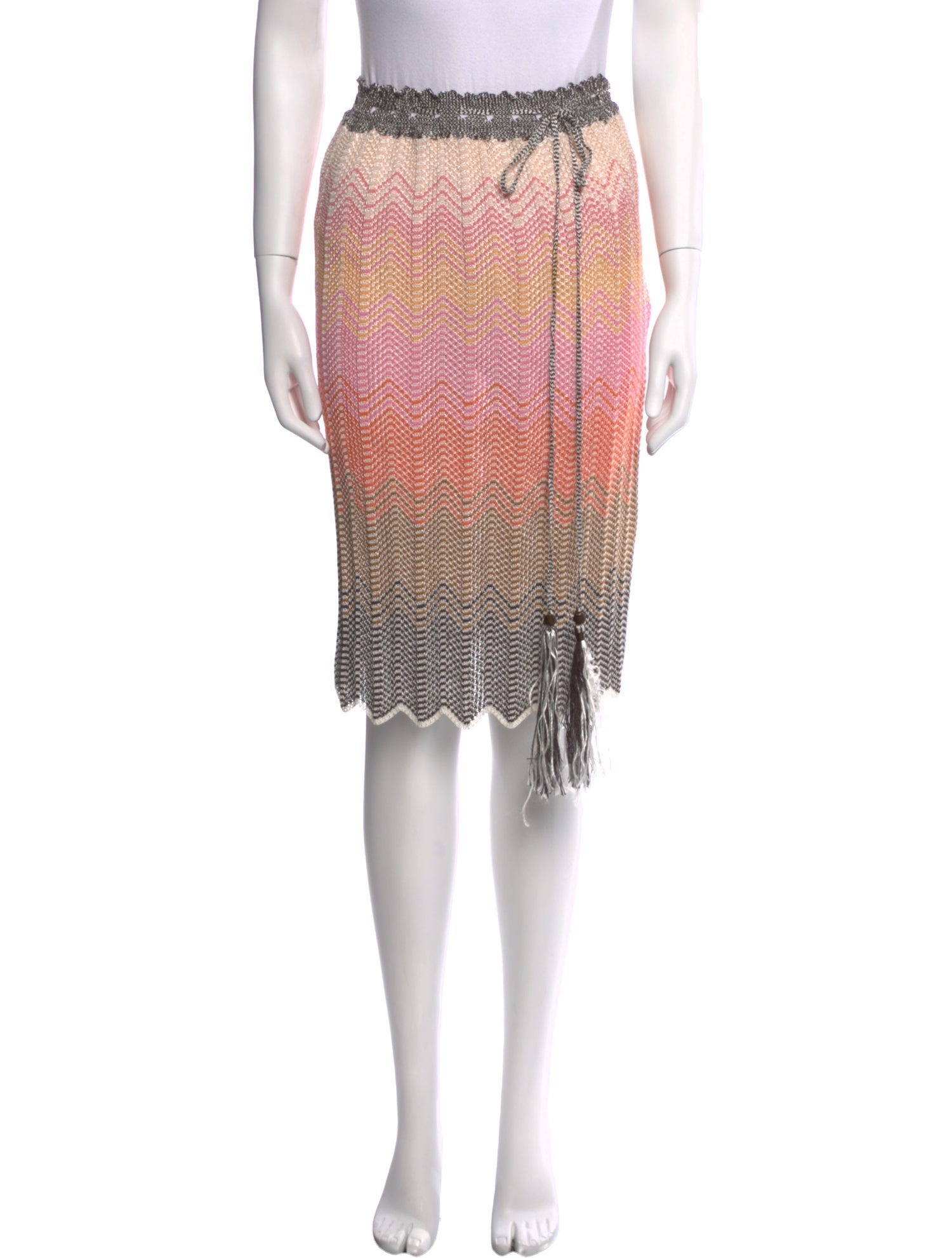 Missoni Printed Knee-Length Skirt