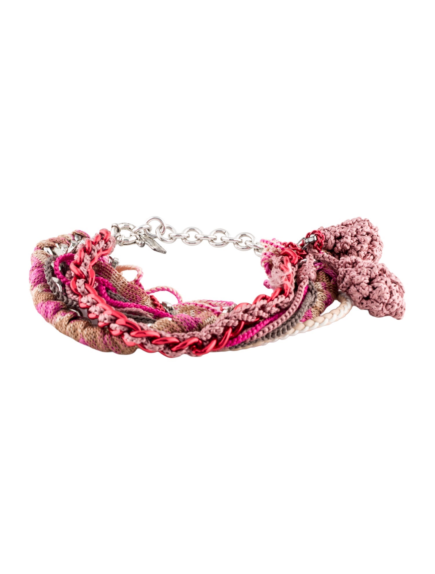 Missoni Woven Pom Pom Multistrand Bracelet