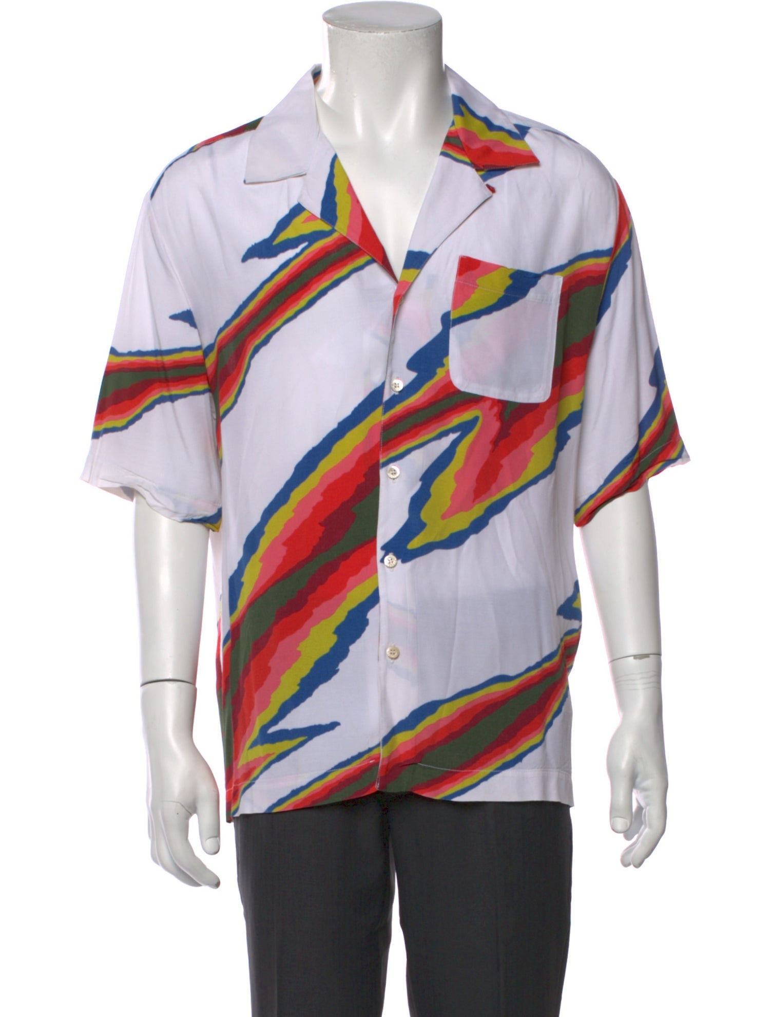 Missoni Printed Three-Quarter Sleeve Shirt