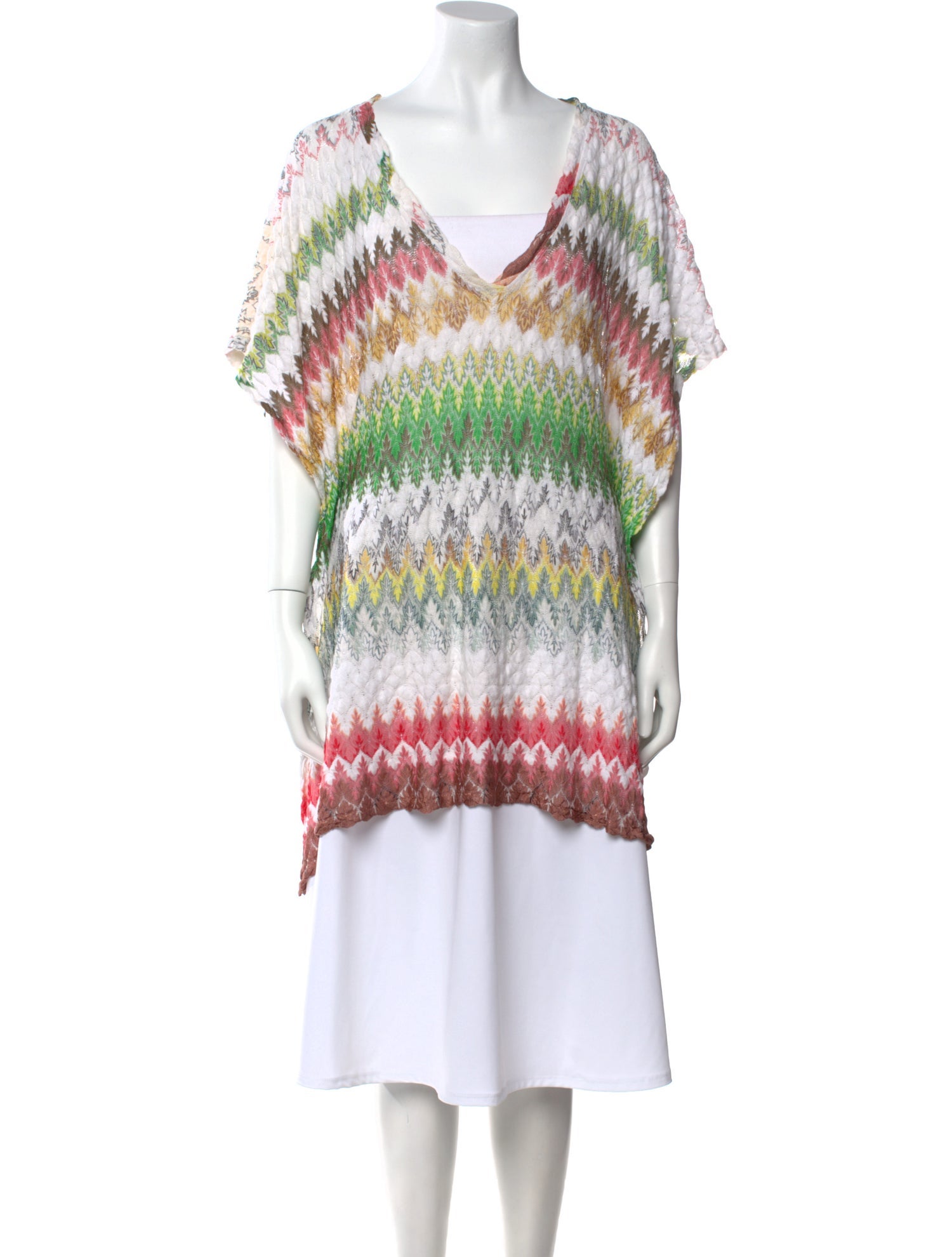 Missoni Striped V-Neck Sweater