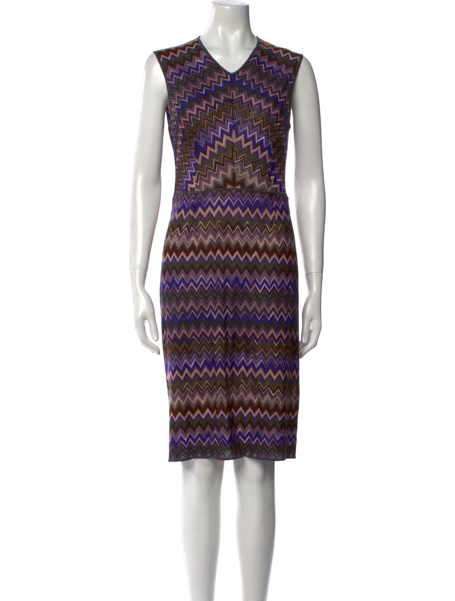 Missoni Printed Knee-Length Dress
