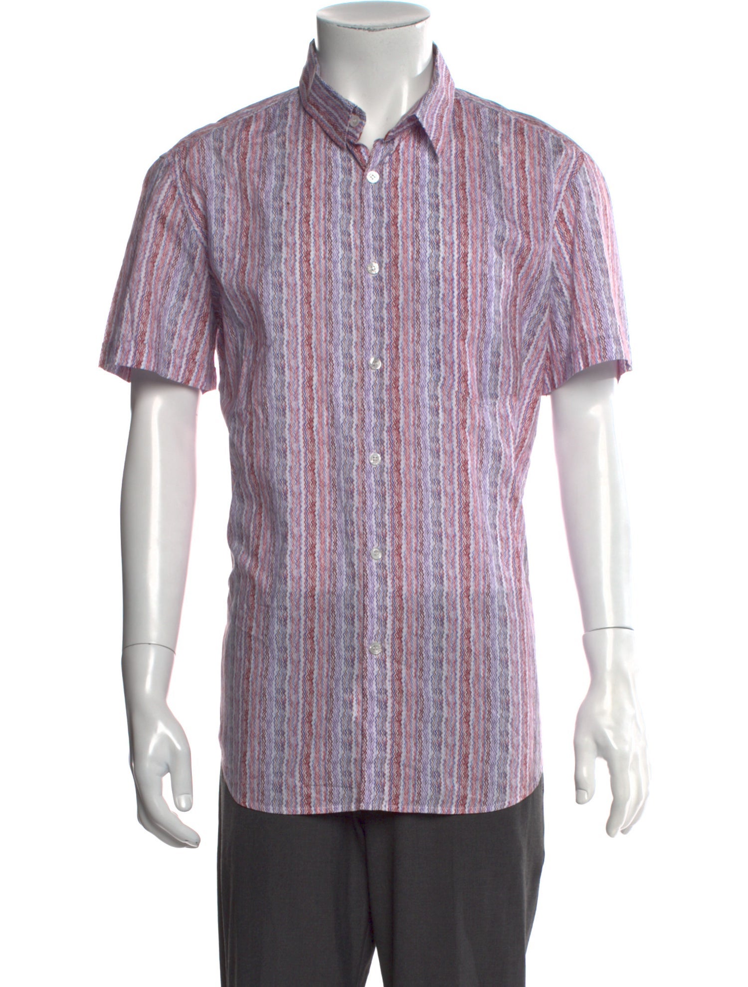 Missoni Striped Short Sleeve Shirt