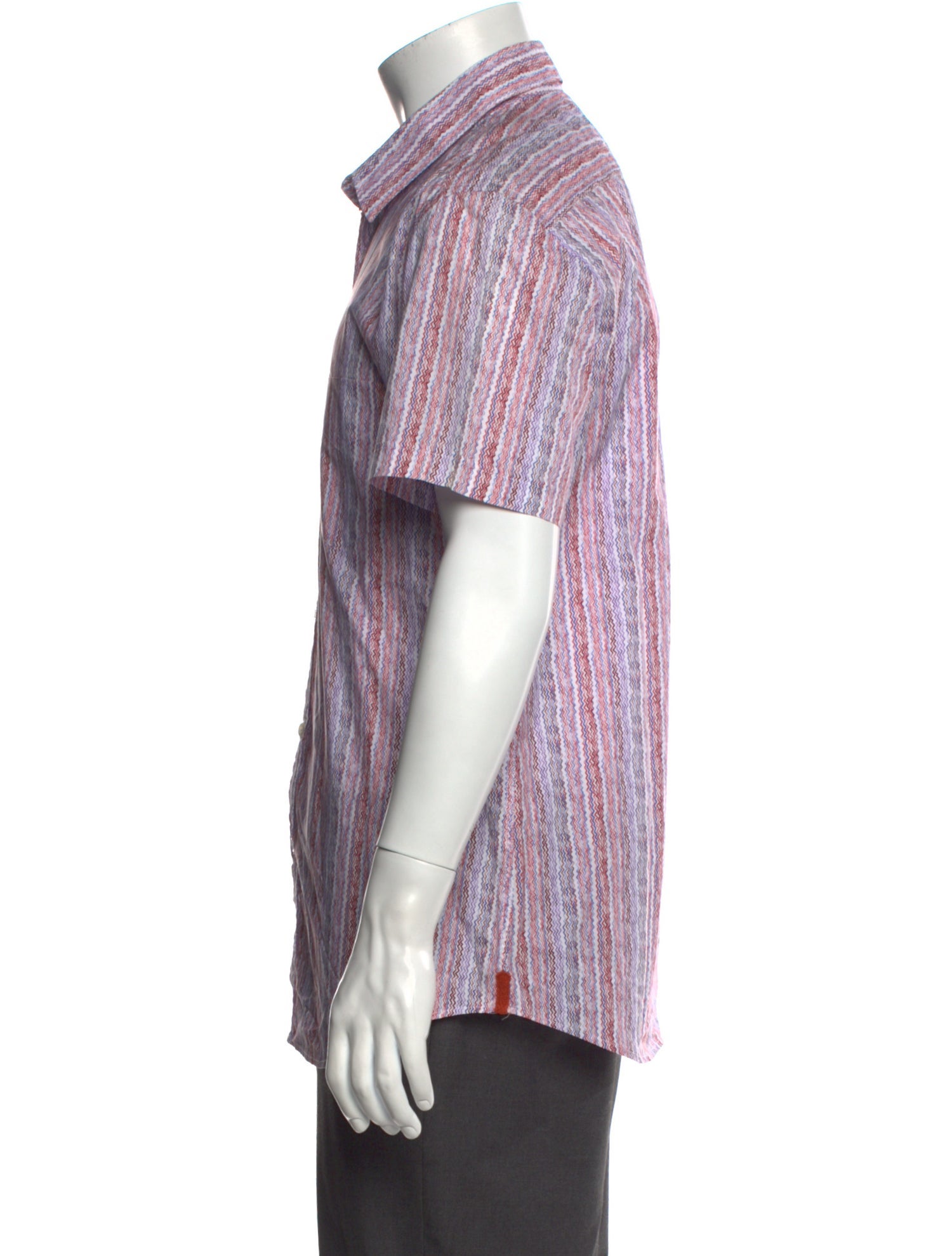 Missoni Striped Short Sleeve Shirt