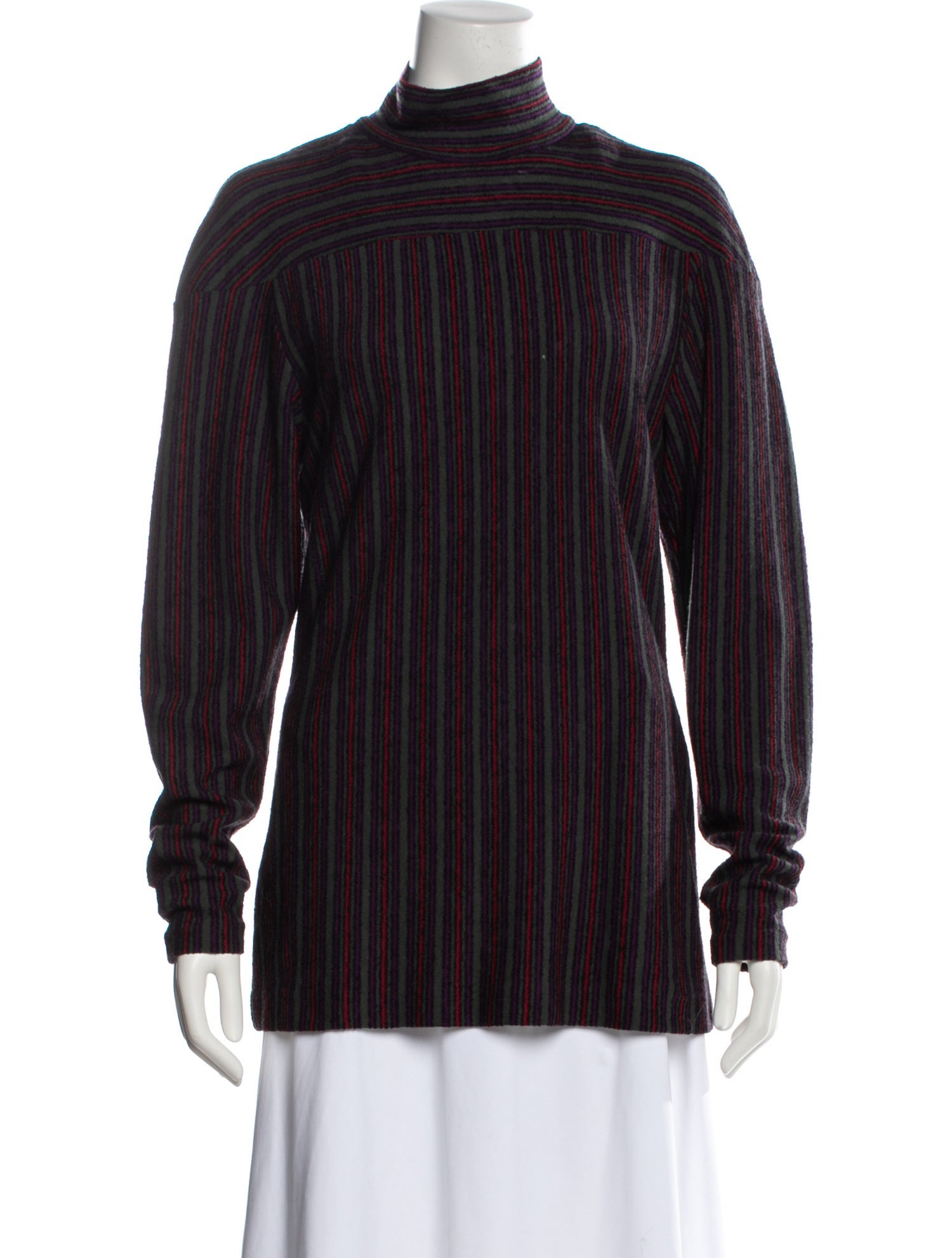 Missoni Virgin Wool Striped Sweatshirt