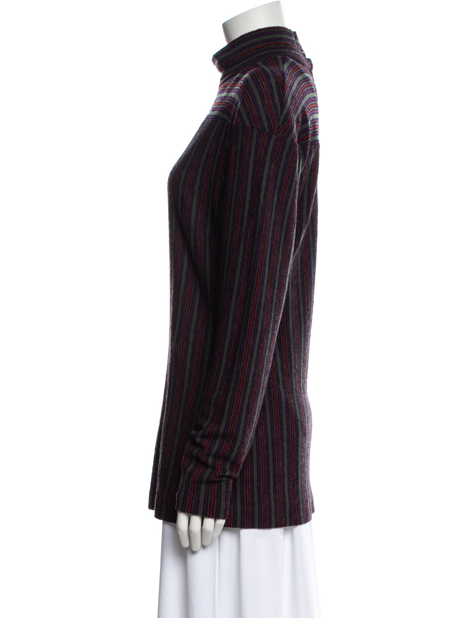 Missoni Virgin Wool Striped Sweatshirt