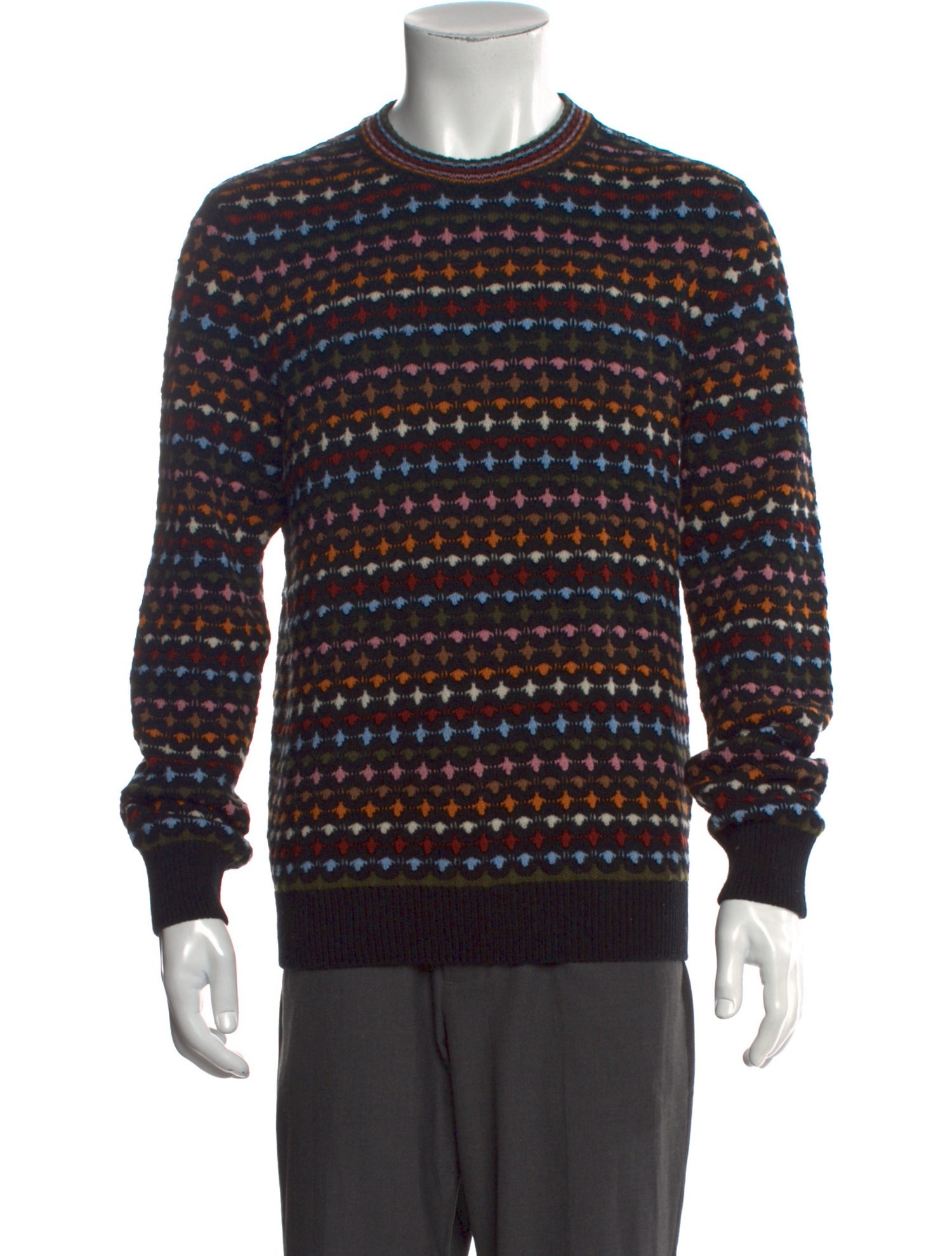 Missoni Printed Crew Neck Pullover