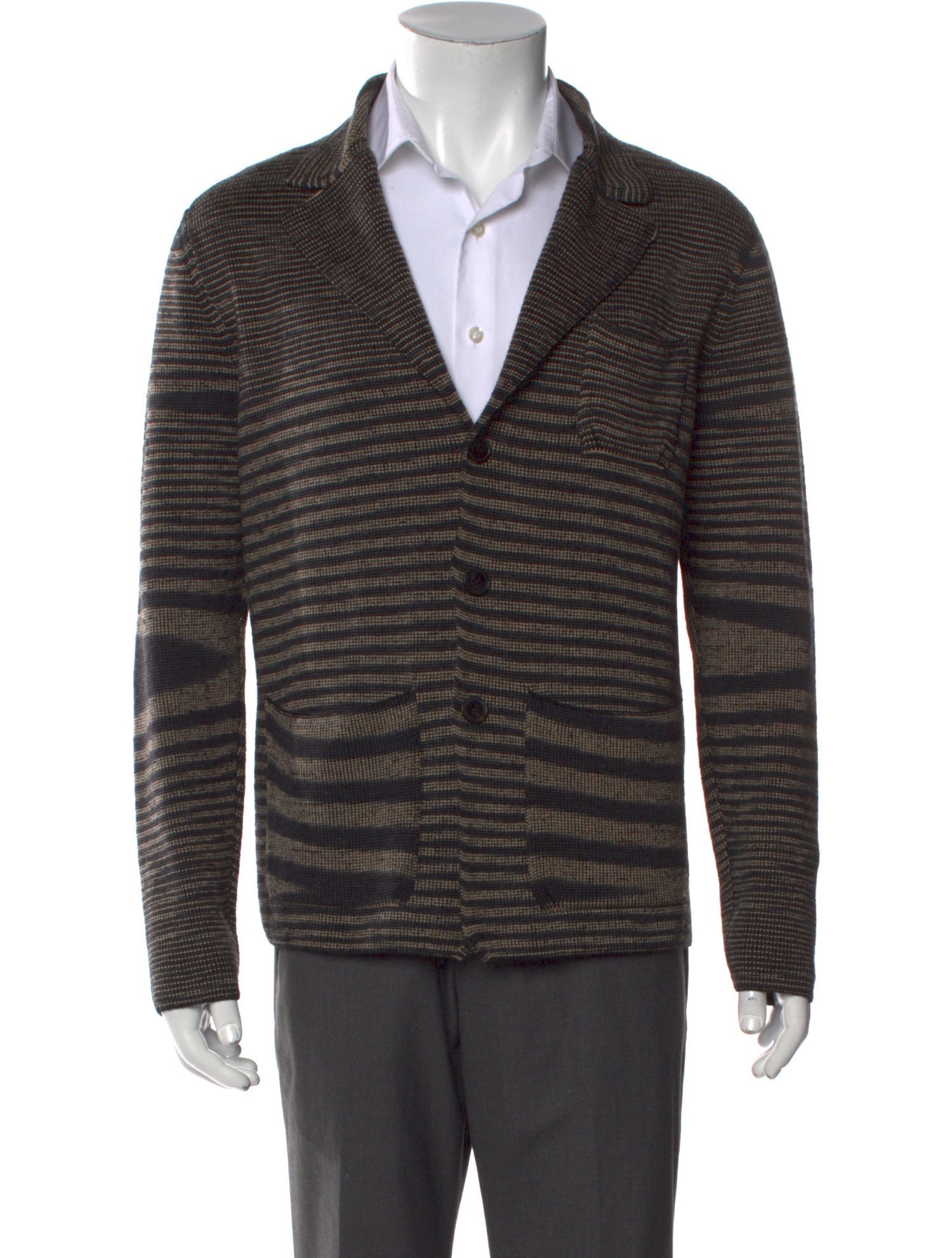 Missoni Striped V-Neck Cardigan