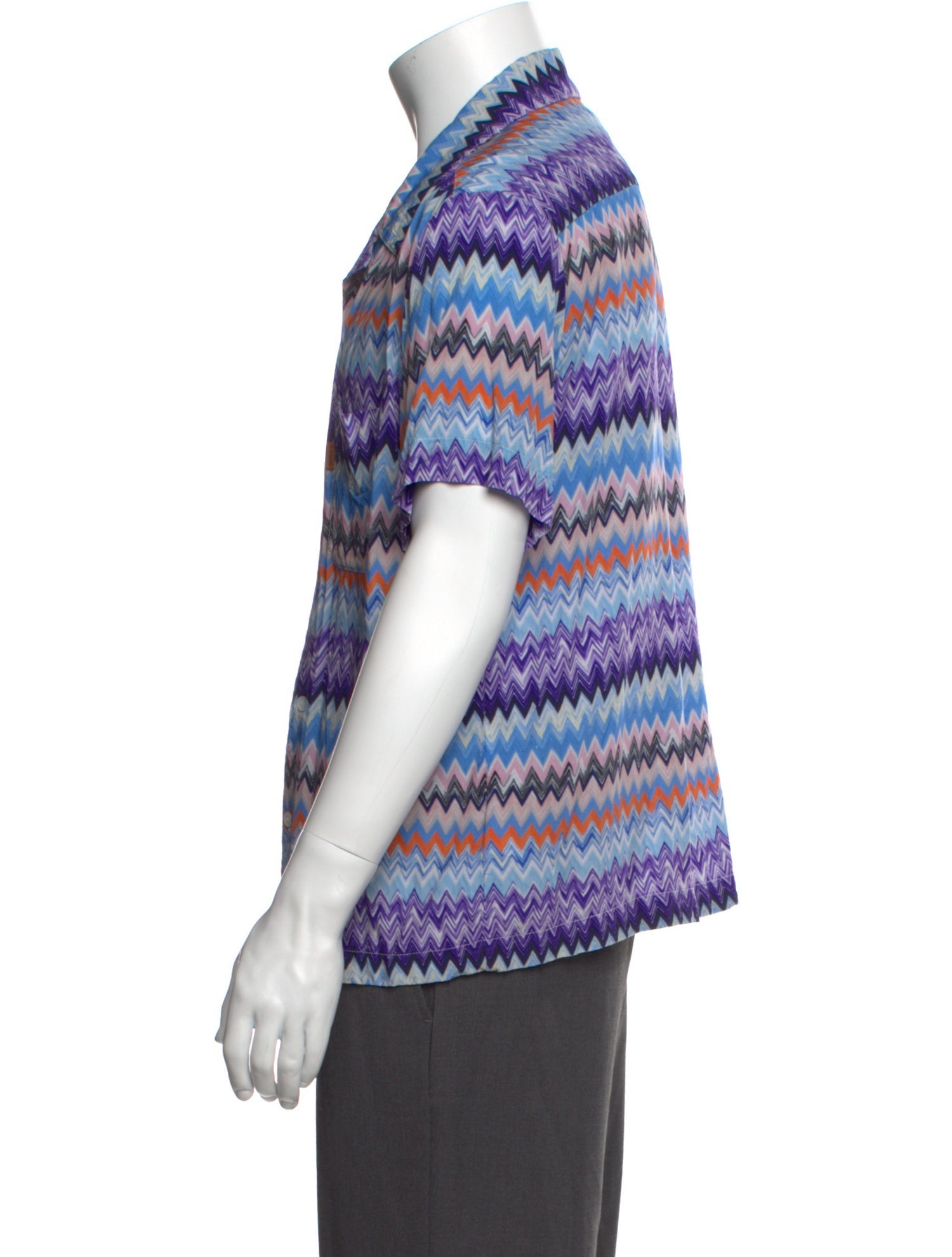 Missoni Striped Short Sleeve Shirt