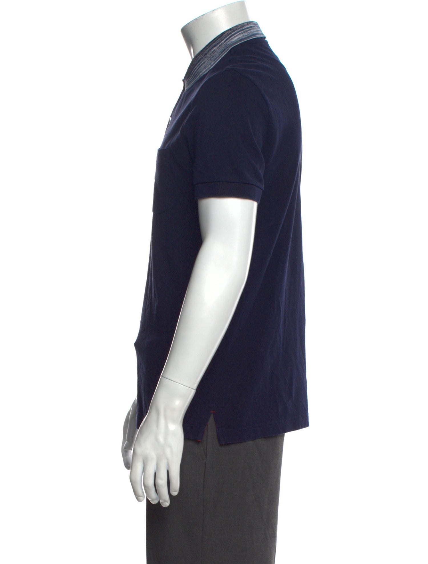 Missoni Collar Short Sleeve Polo Shirt