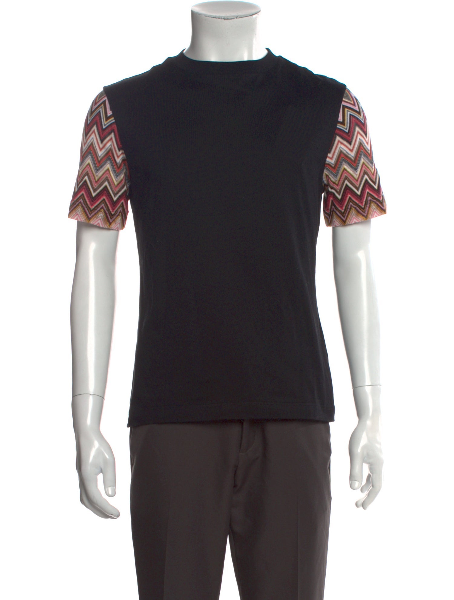 Missoni Striped Crew Neck T-Shirt