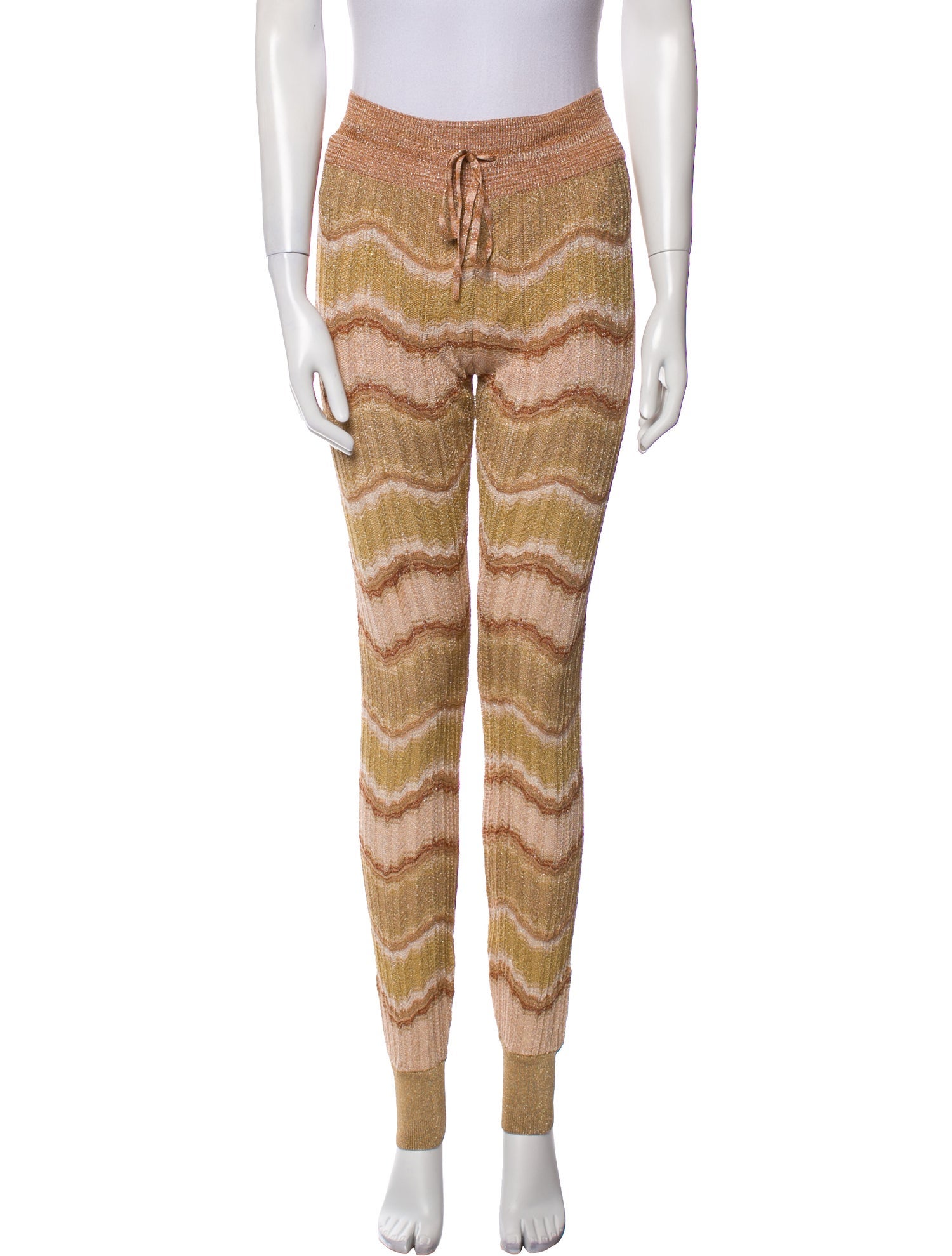 Missoni Striped Glitter Accents Sweatpants