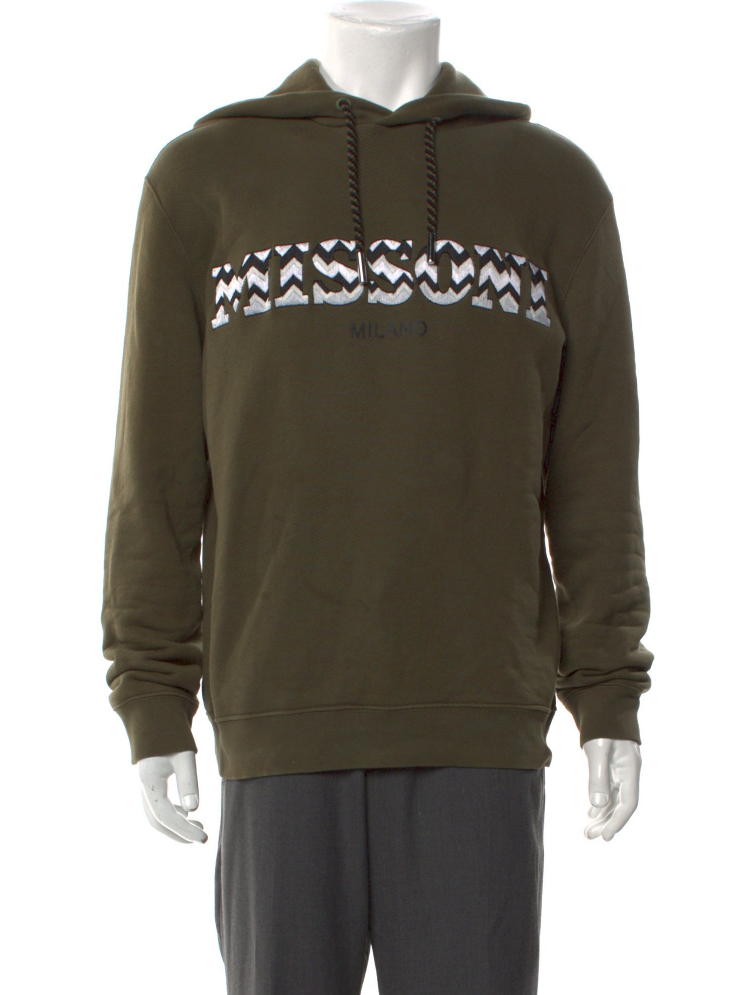 Missoni Graphic Print Crew Neck Pullover
