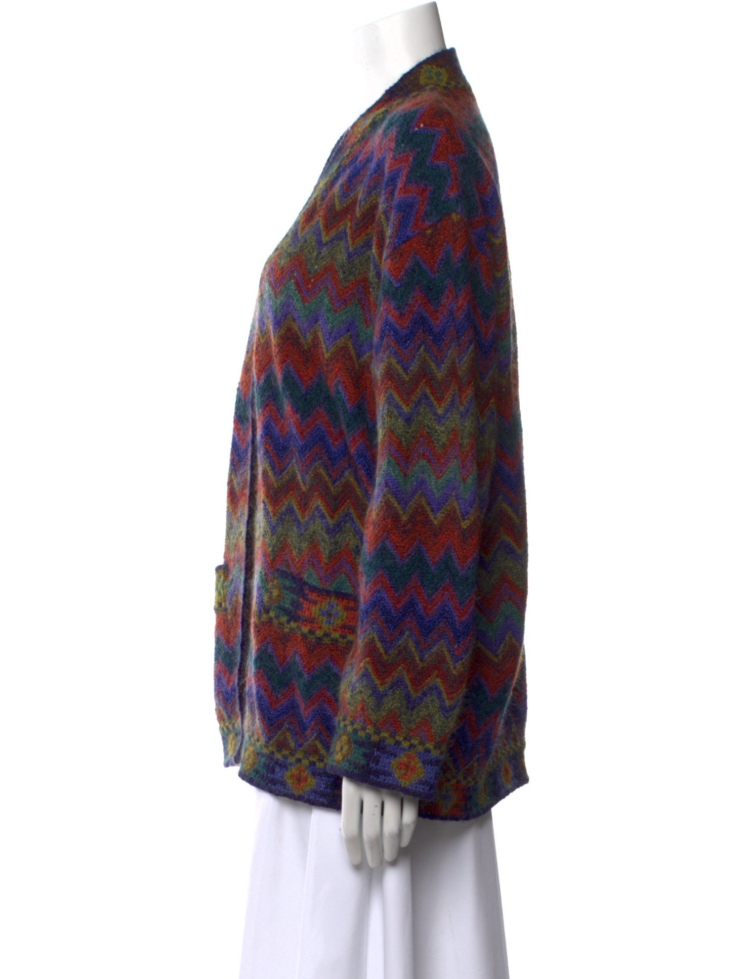 Missoni Printed V-Neck Sweater