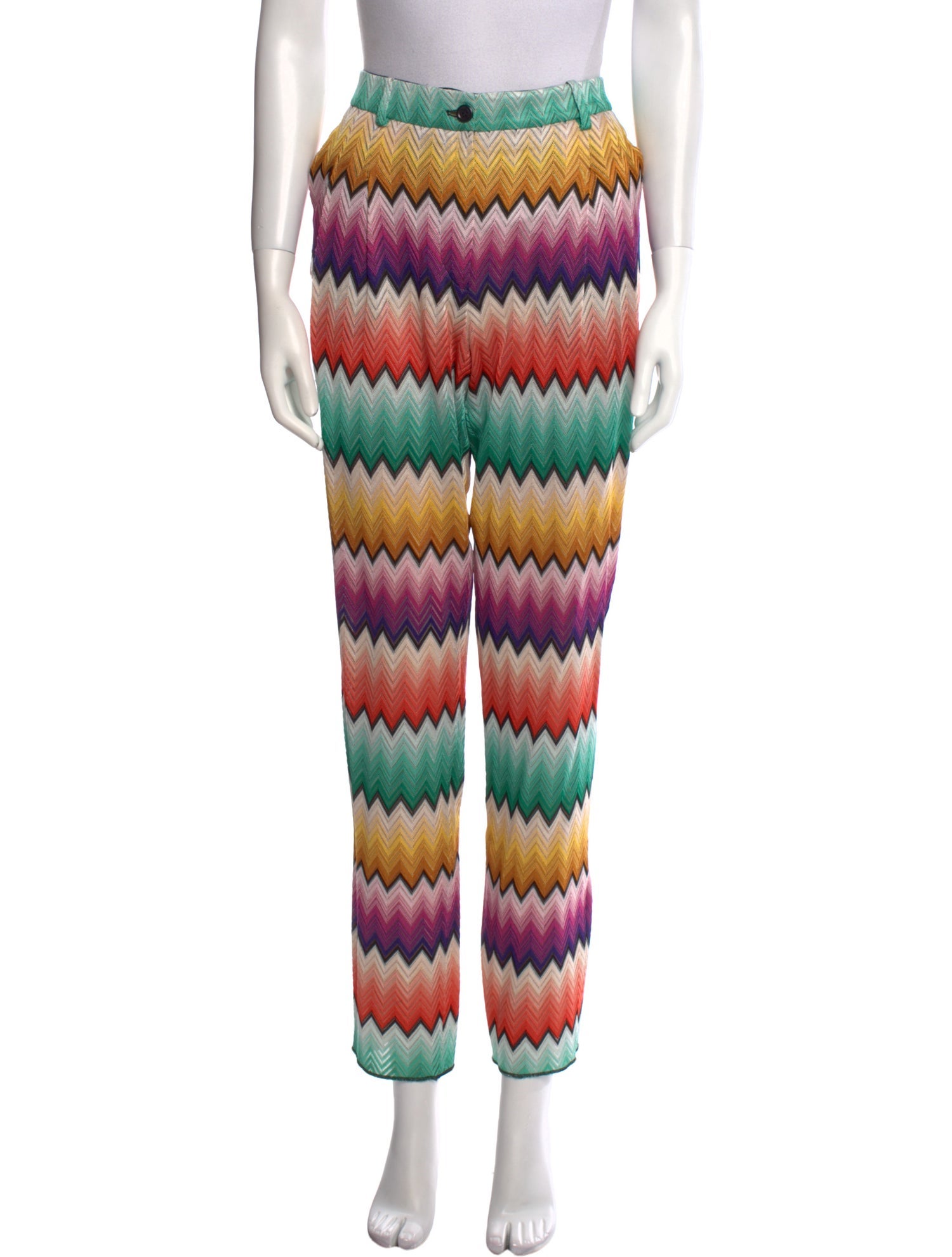 Missoni Printed Straight Leg Pants