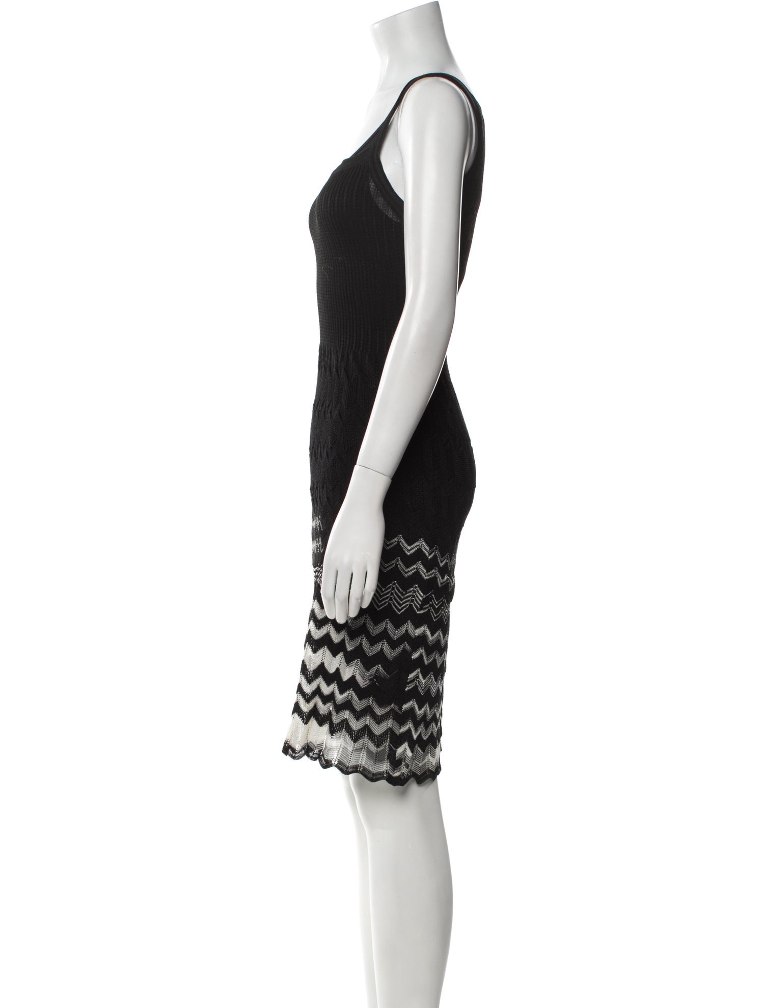 Missoni Striped Knee-Length Dress