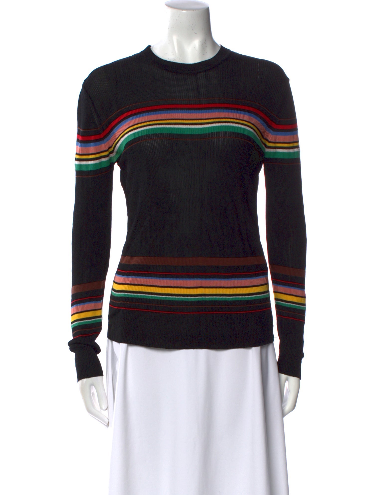 Missoni Striped Crew Neck Sweatshirt