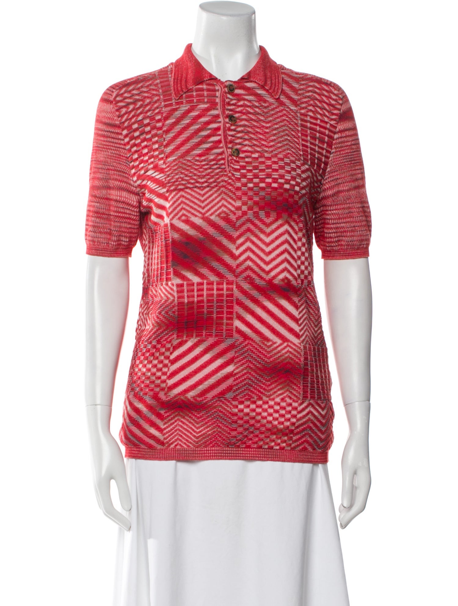 Missoni Striped Crew Neck Sweater