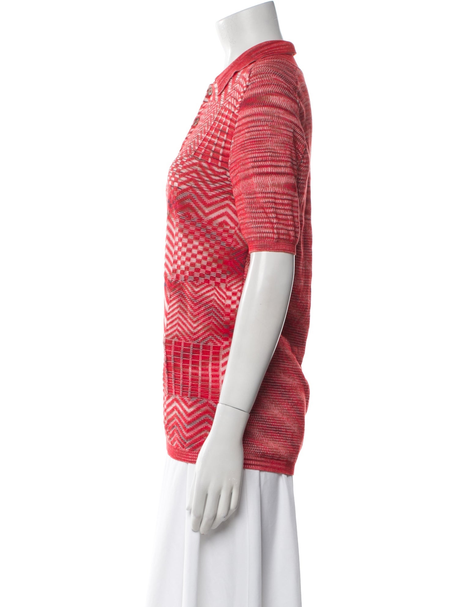 Missoni Striped Crew Neck Sweater