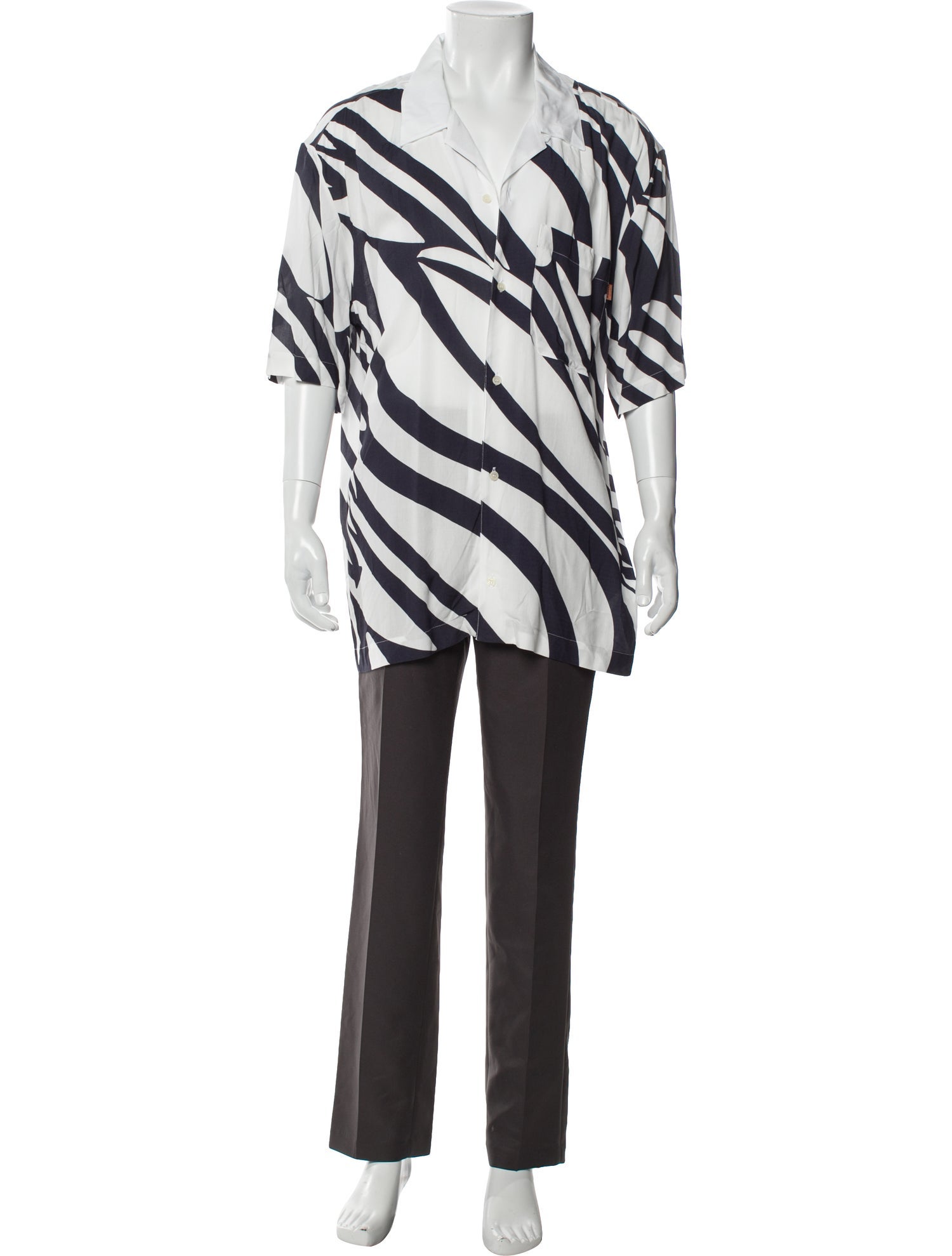 Missoni Striped Short Sleeve Shirt