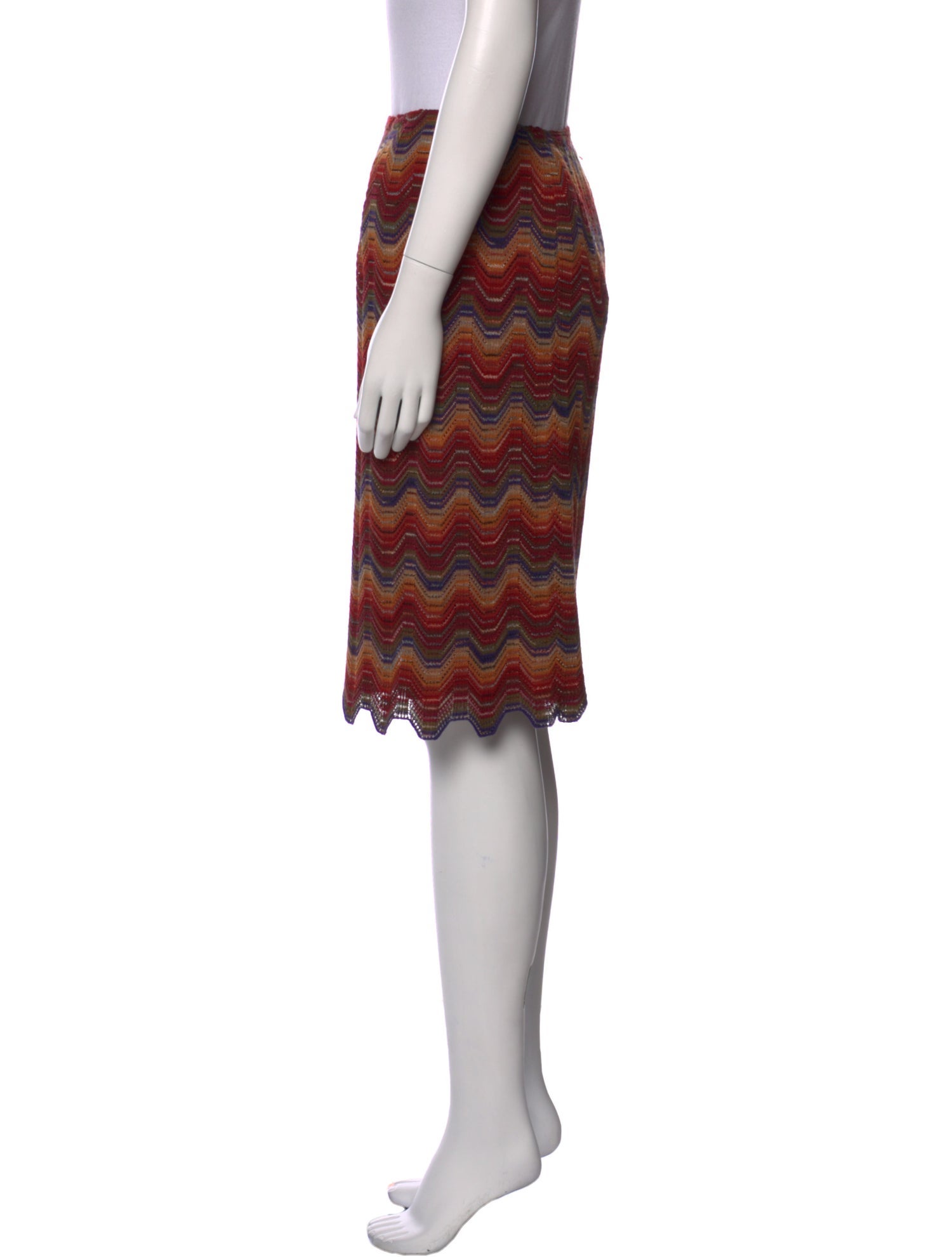 Missoni Wool Knee-Length Skirt w/ Tags
