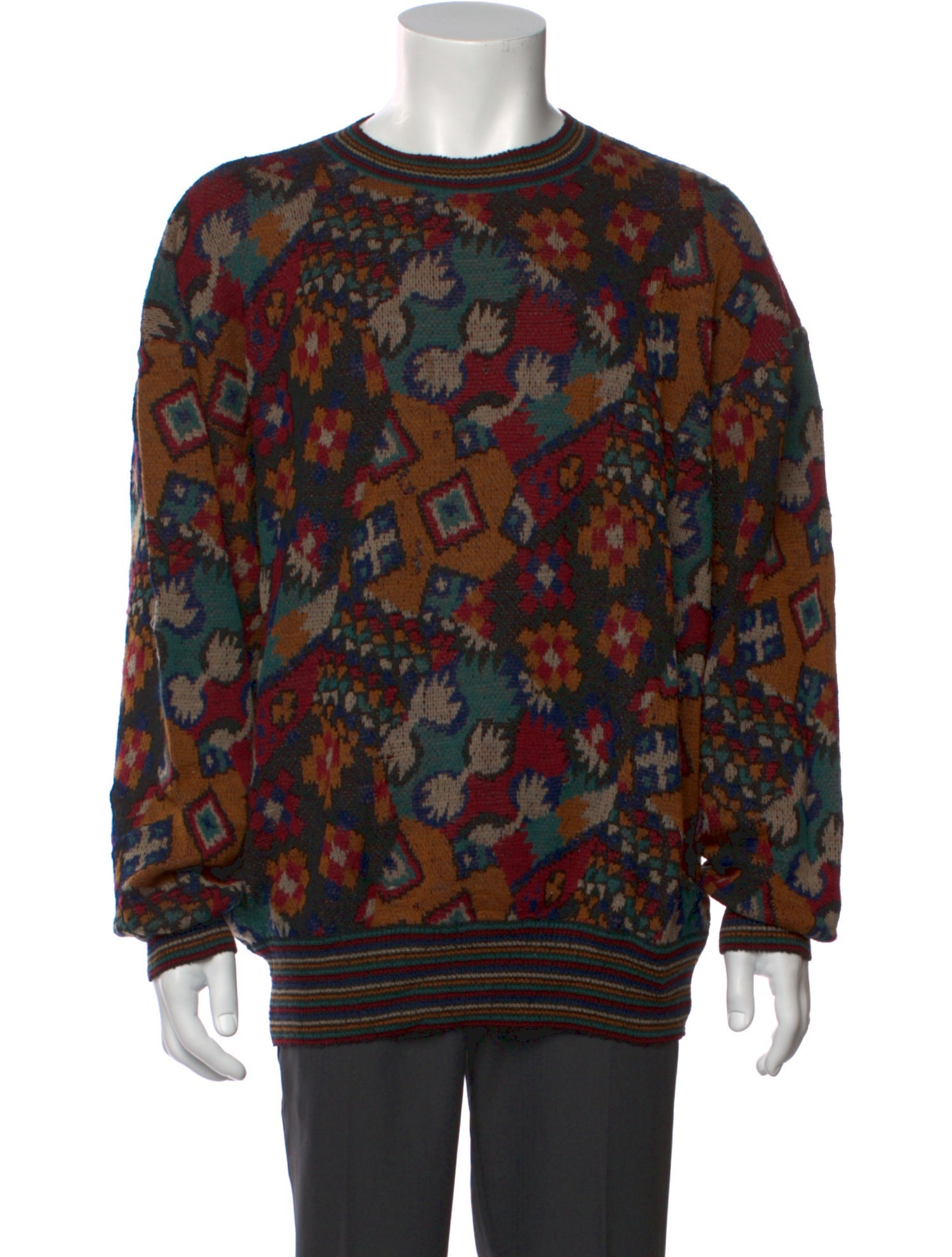 Missoni Wool Floral Print Pullover