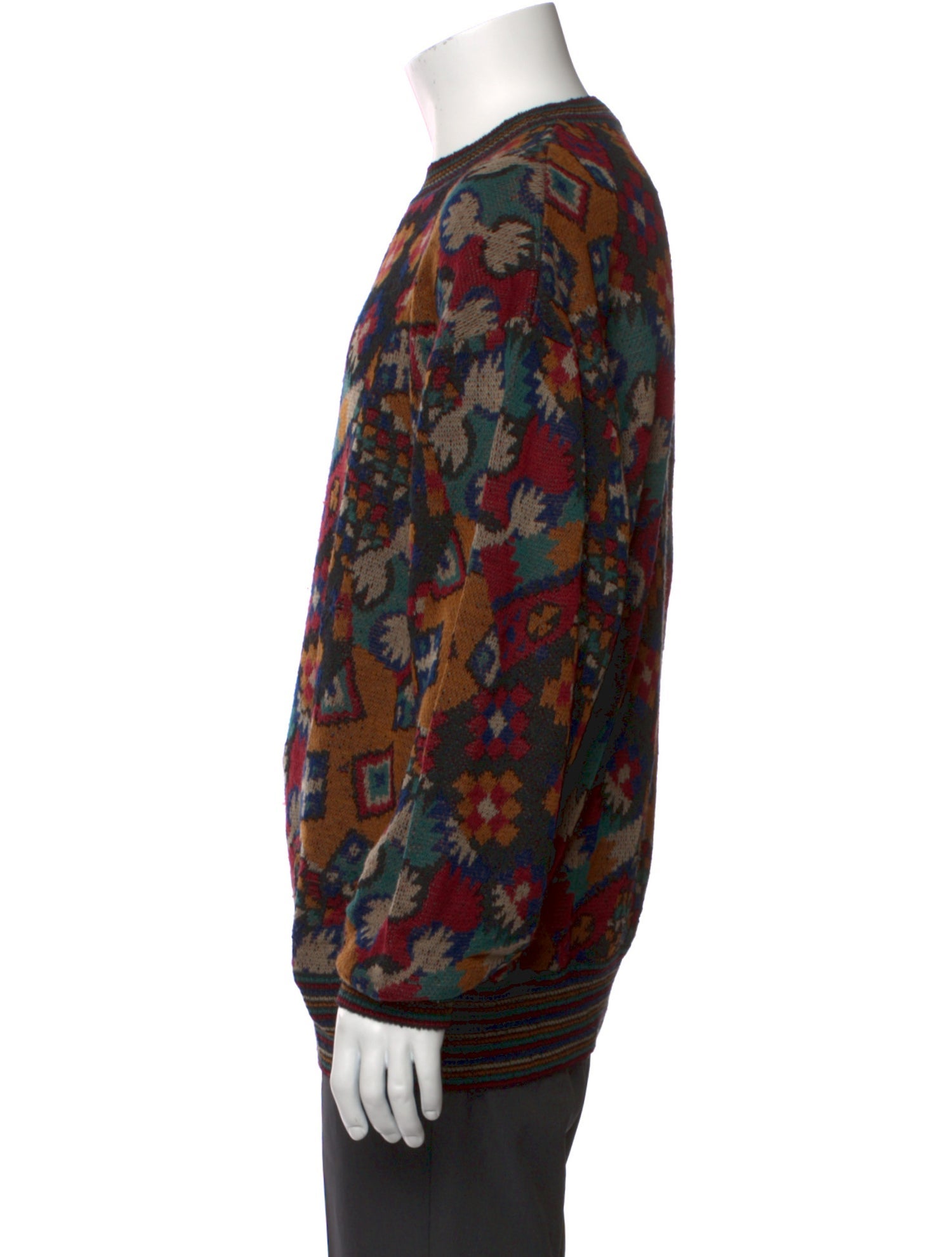 Missoni Wool Floral Print Pullover