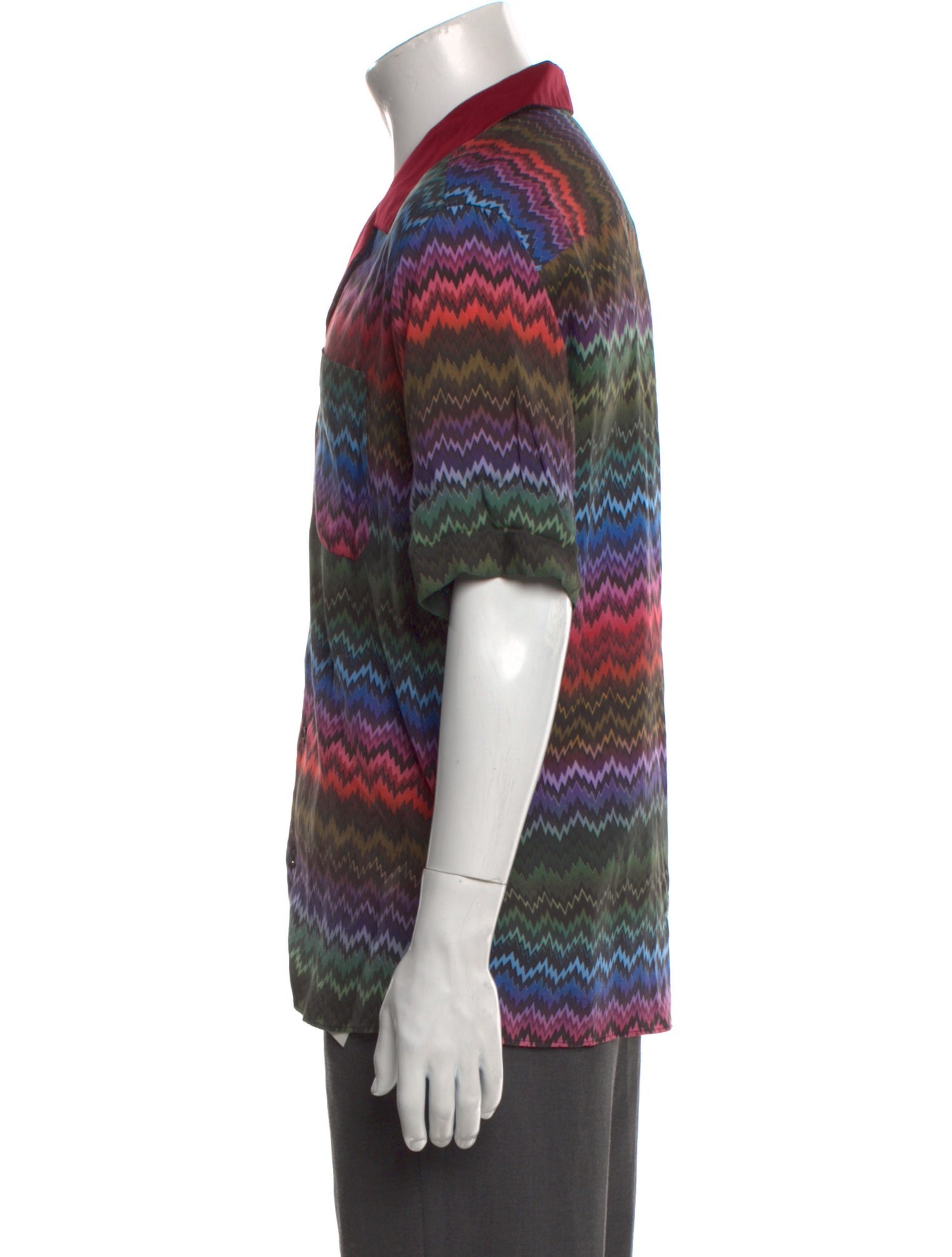 Missoni Striped Short Sleeve Shirt