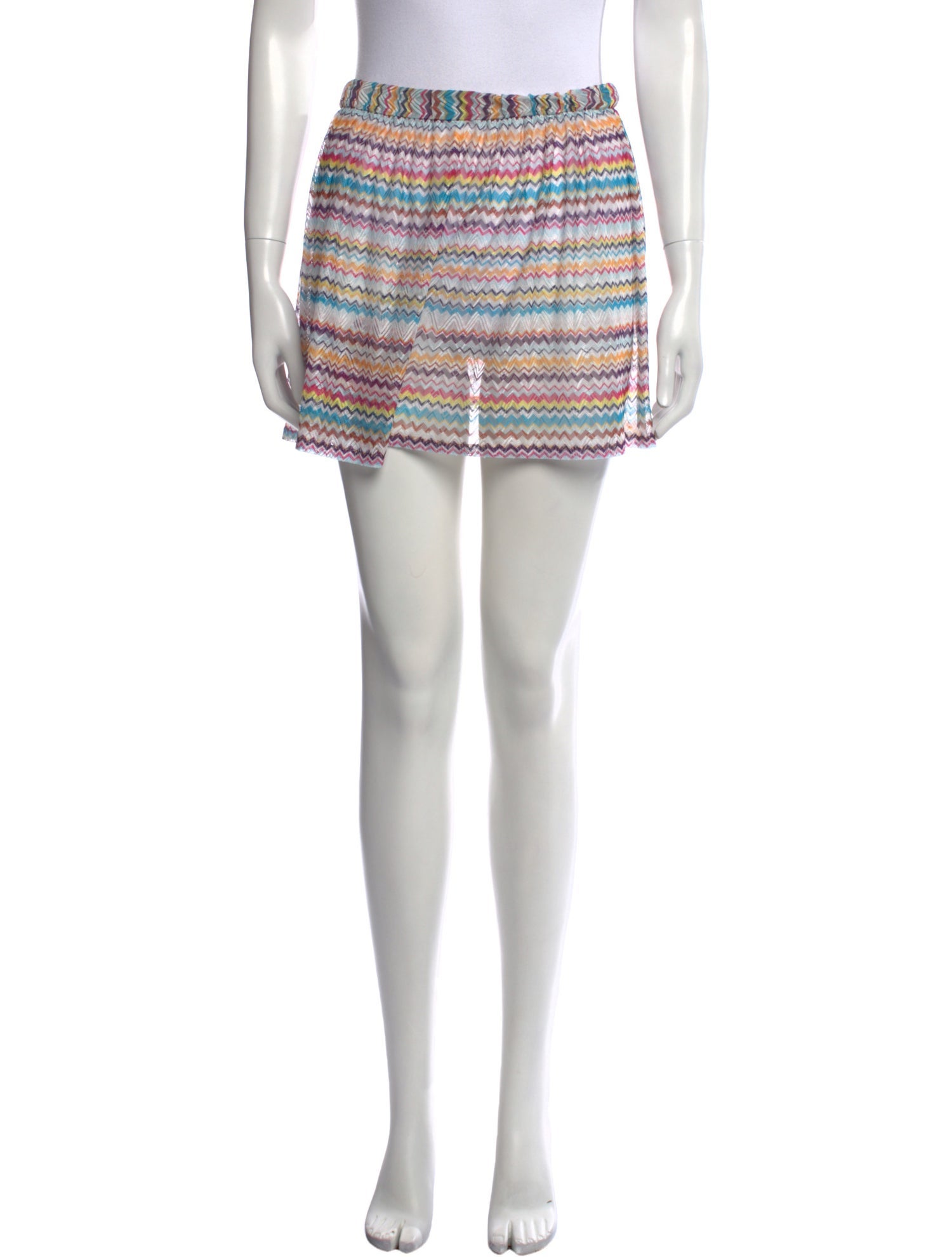 Missoni Striped Mini Shorts