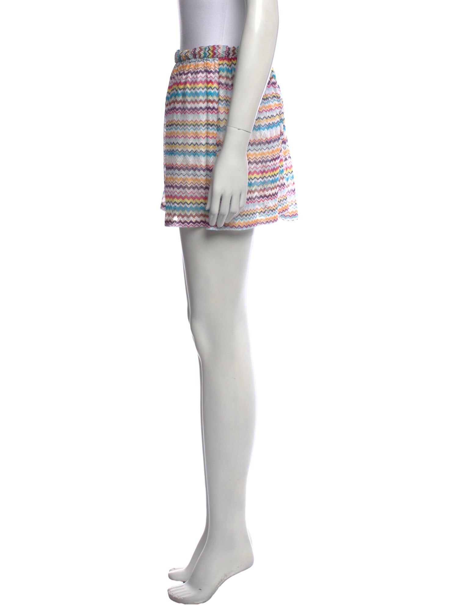 Missoni Striped Mini Shorts