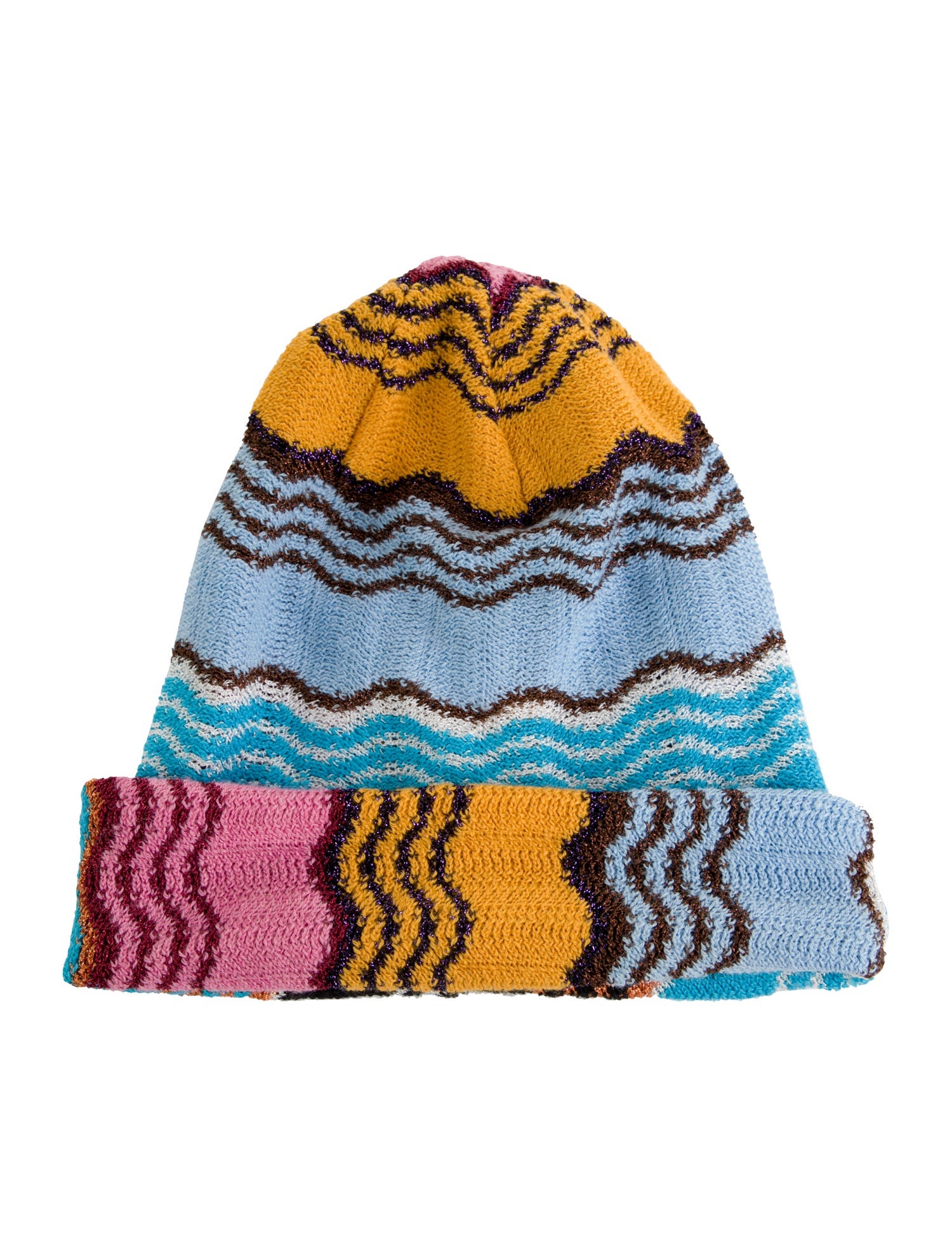 Missoni knit beanie