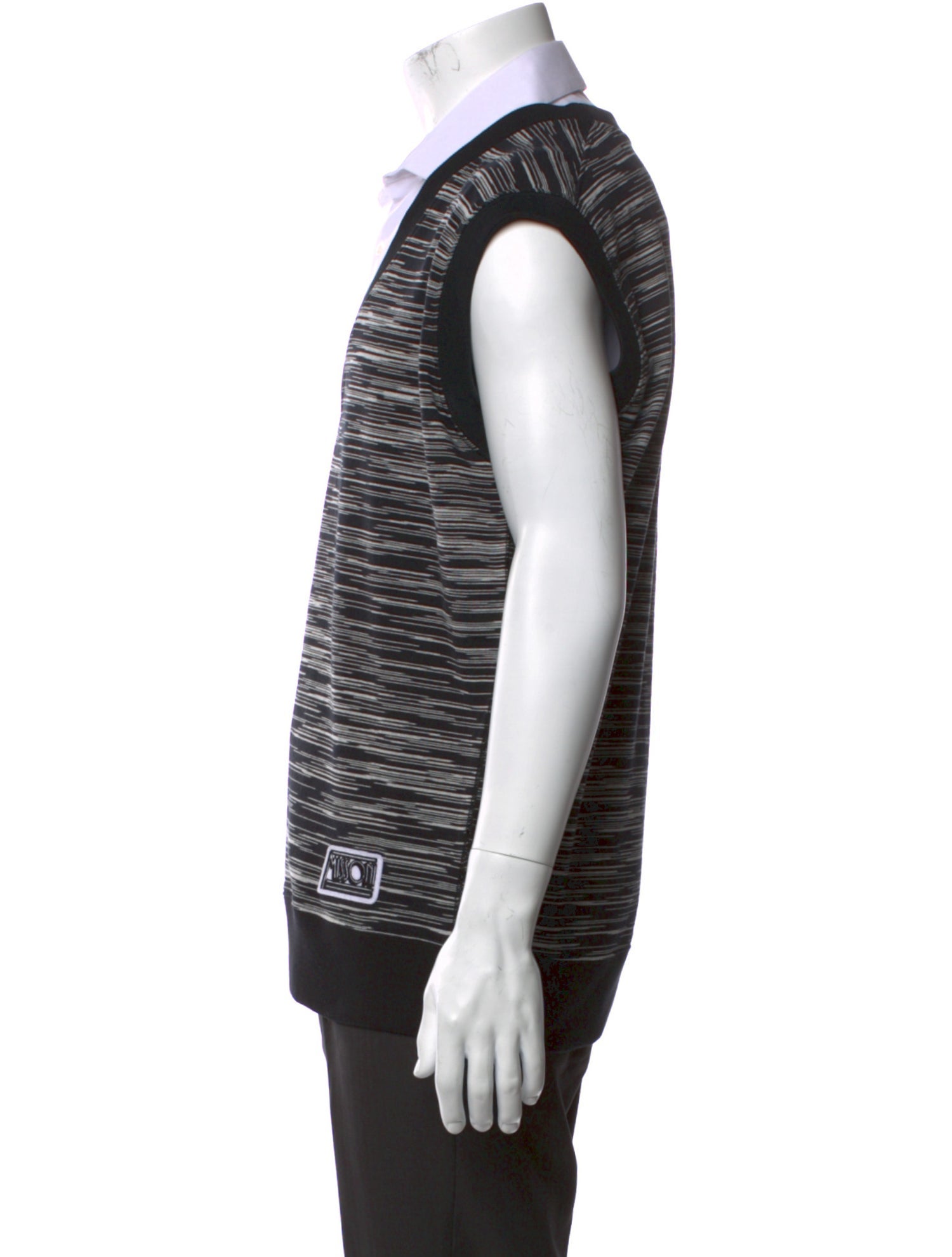 Missoni Striped V-Neck Sweater Vest